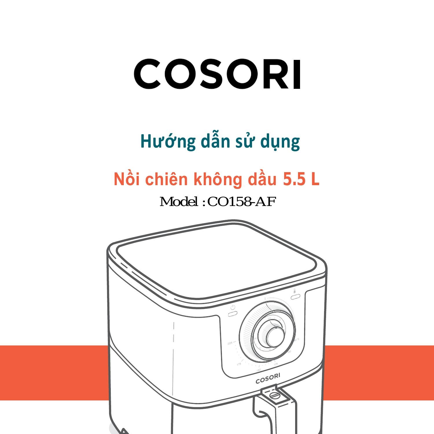 Huong Dan Su Dung Nckd Cosori Original Pdf Docdroid