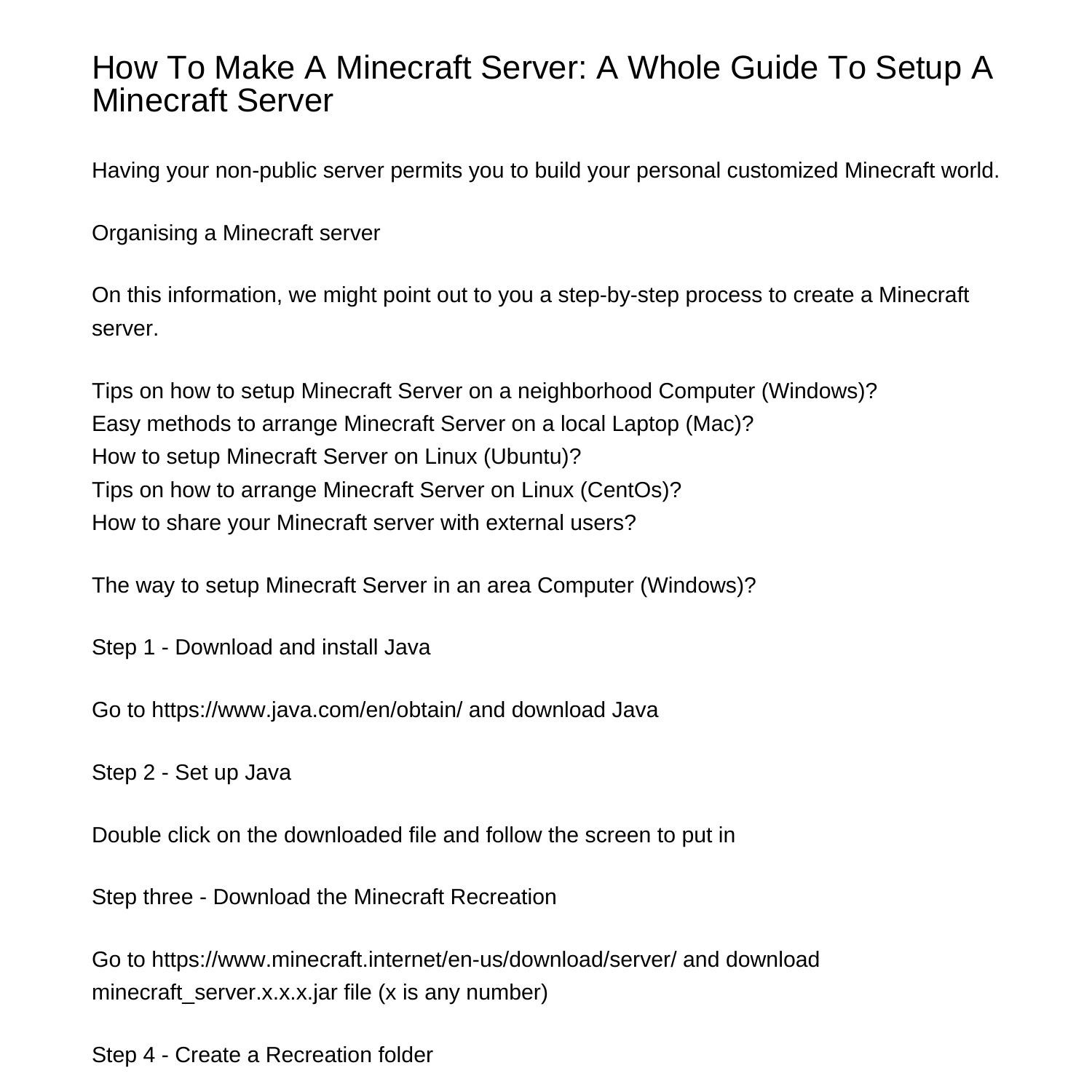 how-to-make-a-minecraft-server-a-complete-information-to-setup-a