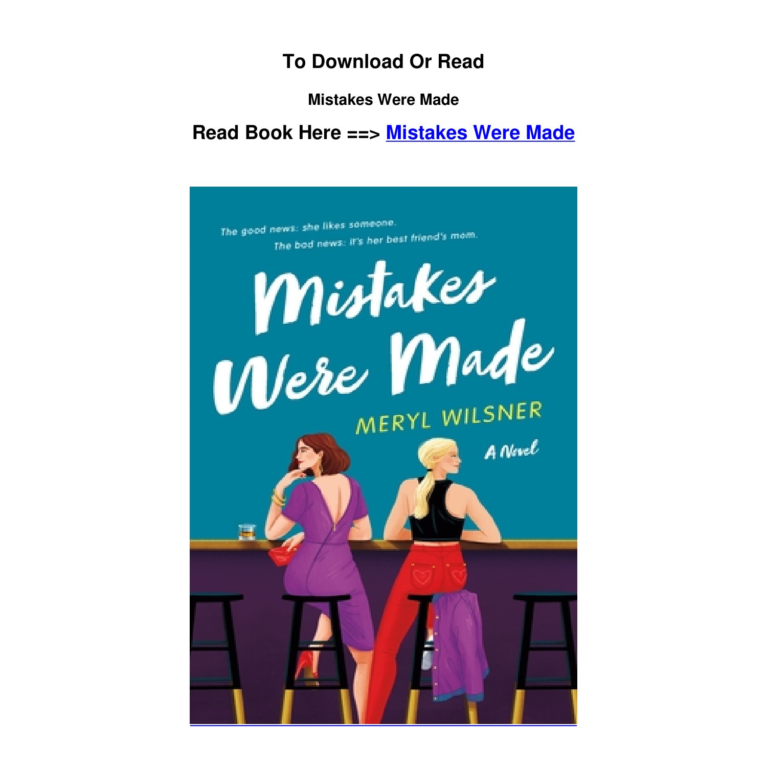 Mistakes Were Made eBook by Meryl Wilsner - EPUB Book