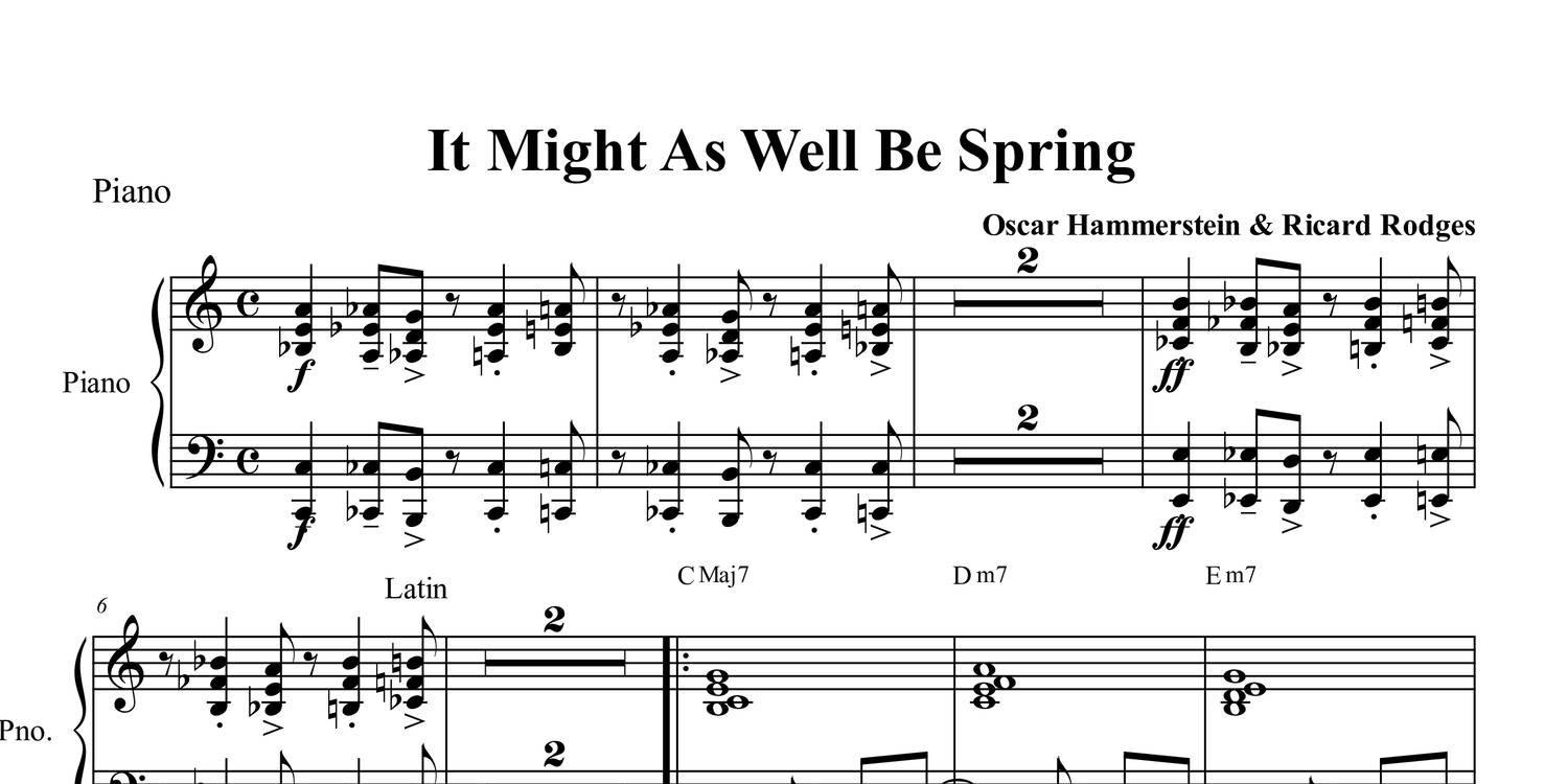 It Might as Well be Spring- Piano+ Marimba.pdf | DocDroid