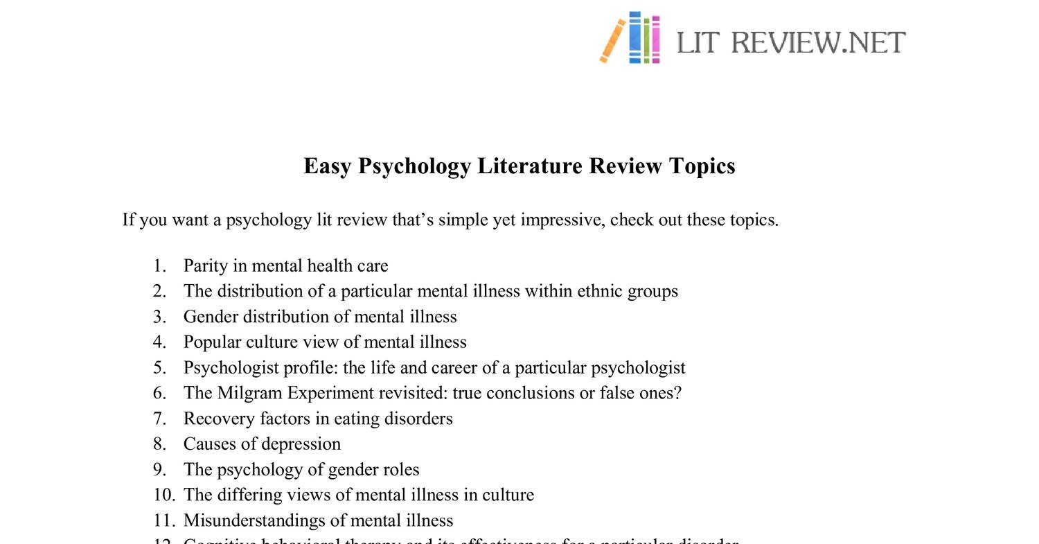 the-list-of-30-topic-ideas-for-psychology-literature-review-pdf-docdroid