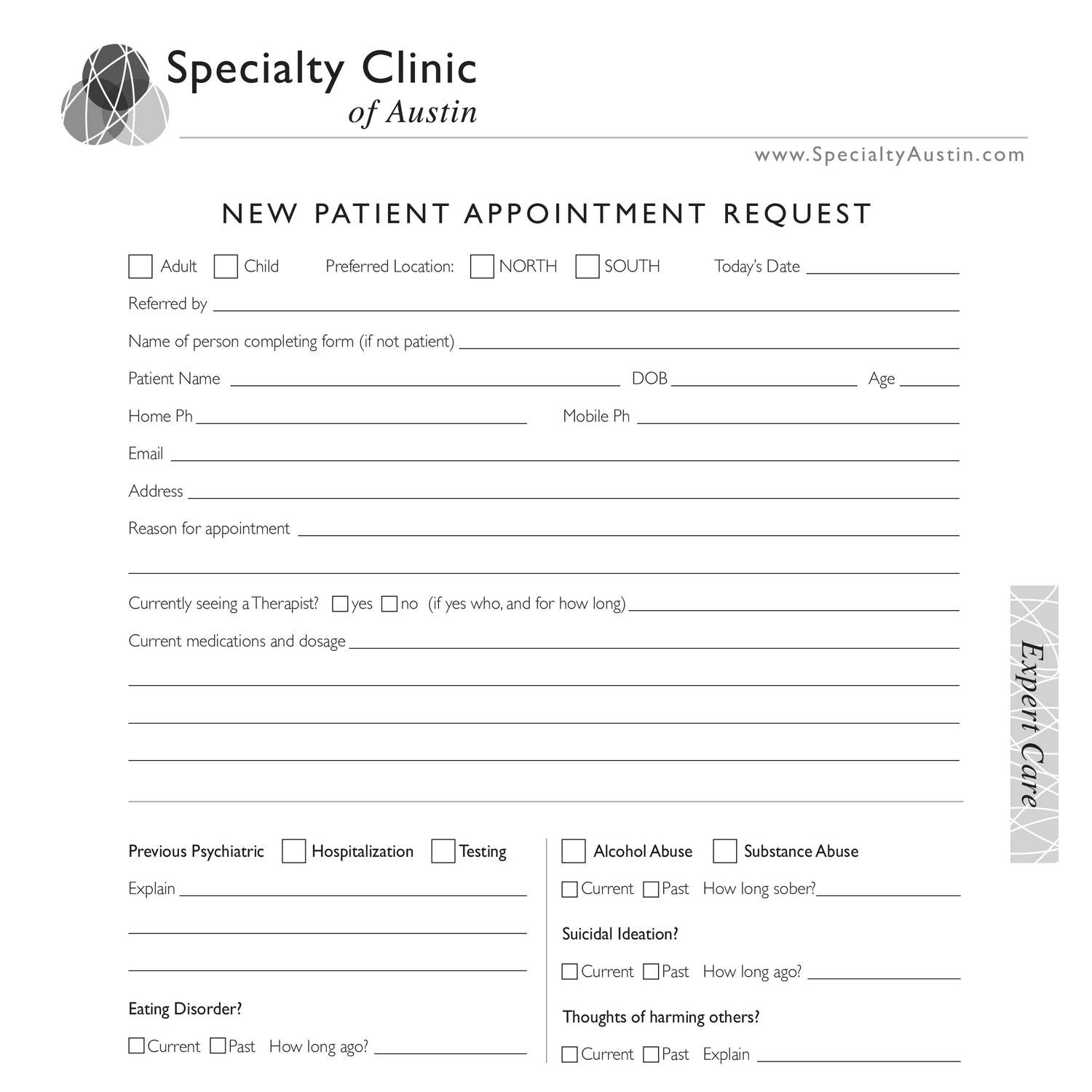 Free Printable Medical Intake Forms Printable Forms Free Online