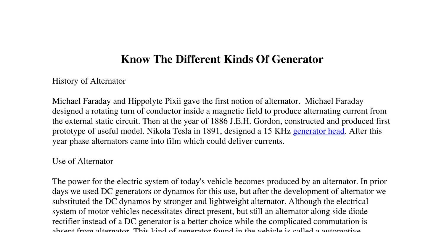 know-the-different-kinds-of-generator-pdf-docdroid