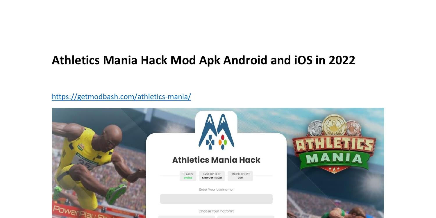 Athletics Mania: Track & Field - Baixar APK para Android