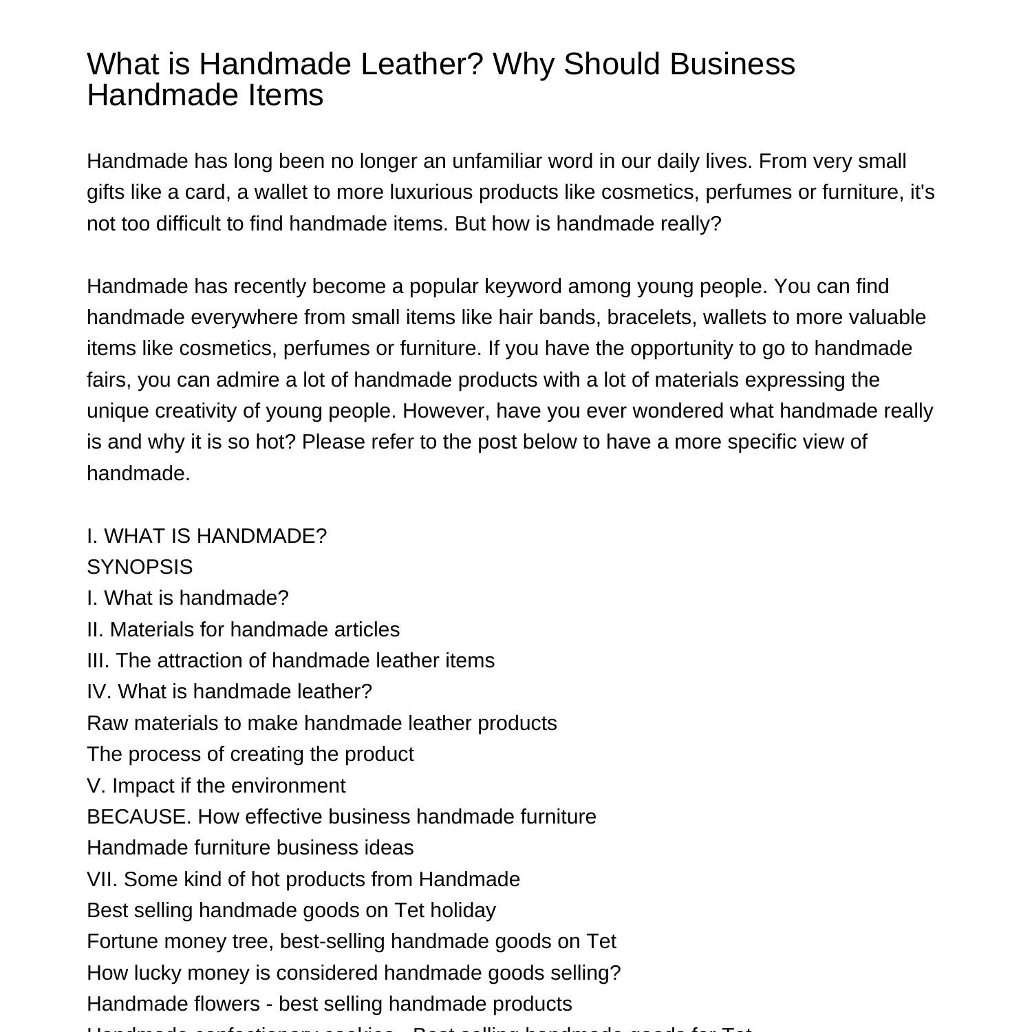 what-is-handmade-leather-why-should-business-handmade-itemsgfzlm-pdf