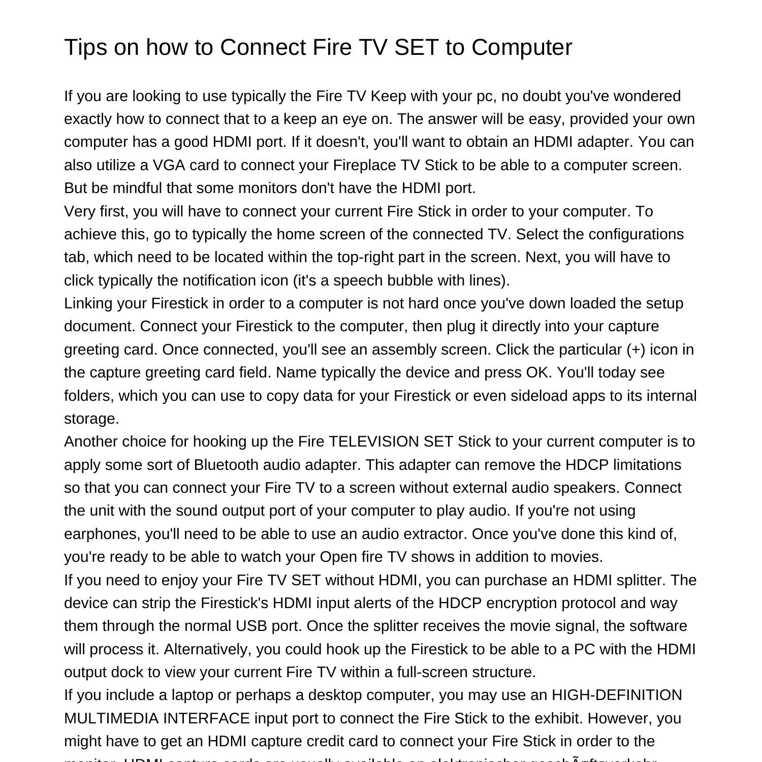 how-you-can-connect-fire-tv-set-to-computerwoplx-pdf-pdf-docdroid