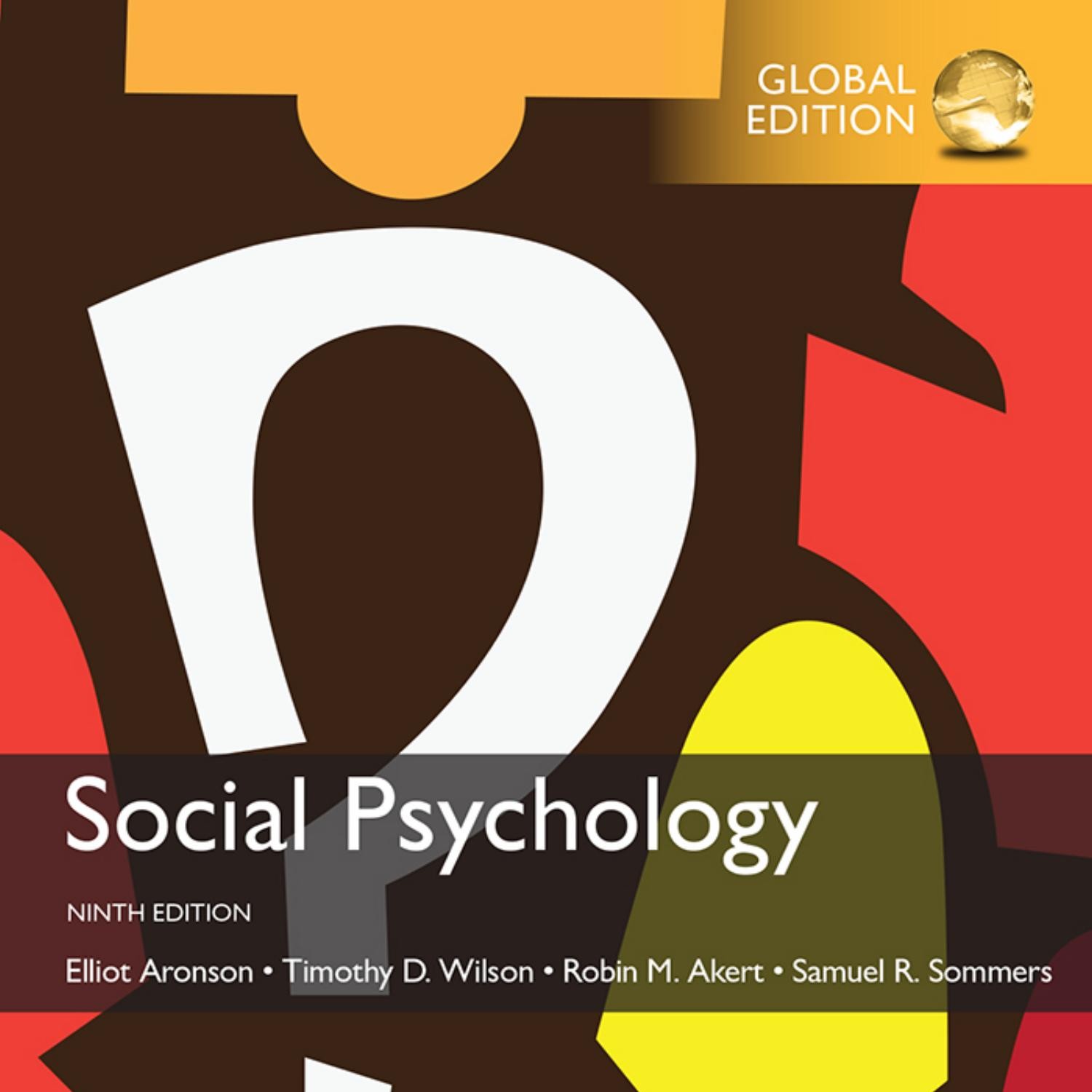 Social psychology by Akert, Robin M. Aronson, Elliot Sommers, Samuel R ...