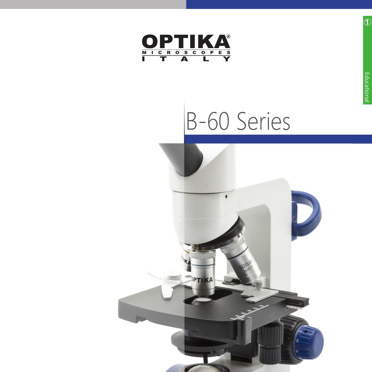 OPTIKA Microscopy Catalog - Educational - B-60.pdf | DocDroid