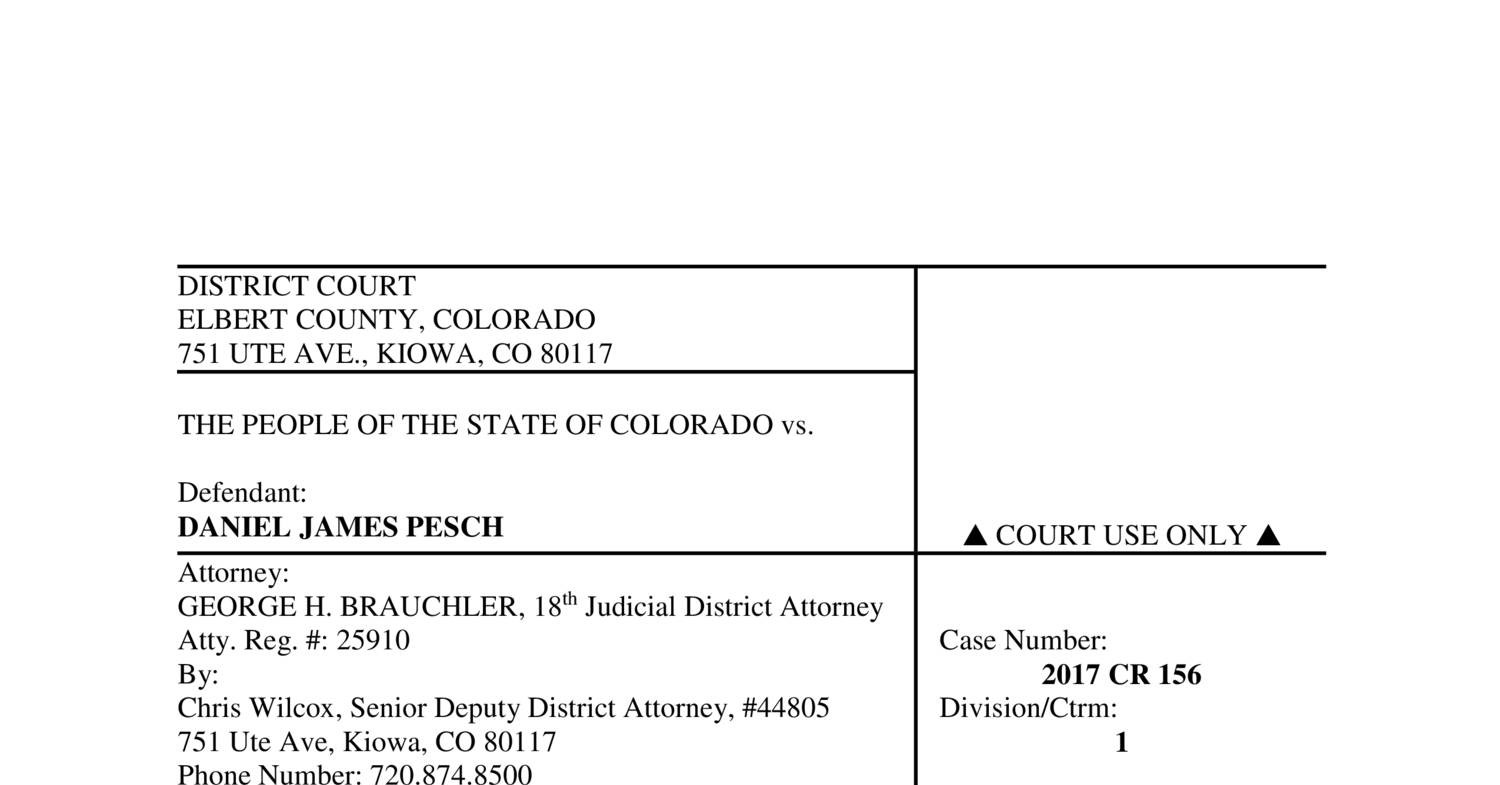 Pesch - P4 Motion To Dismiss.pdf | DocDroid