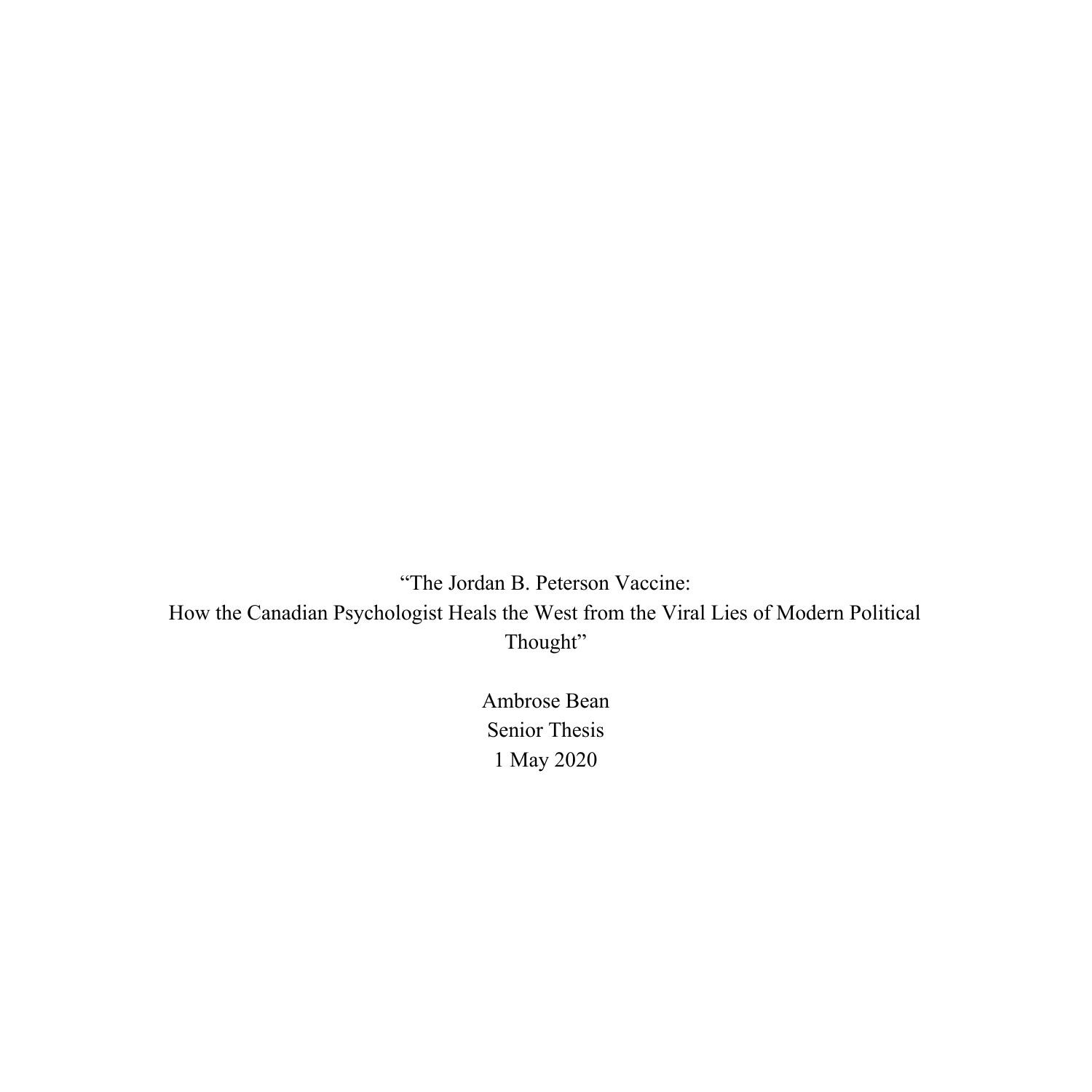 senior thesis pdf