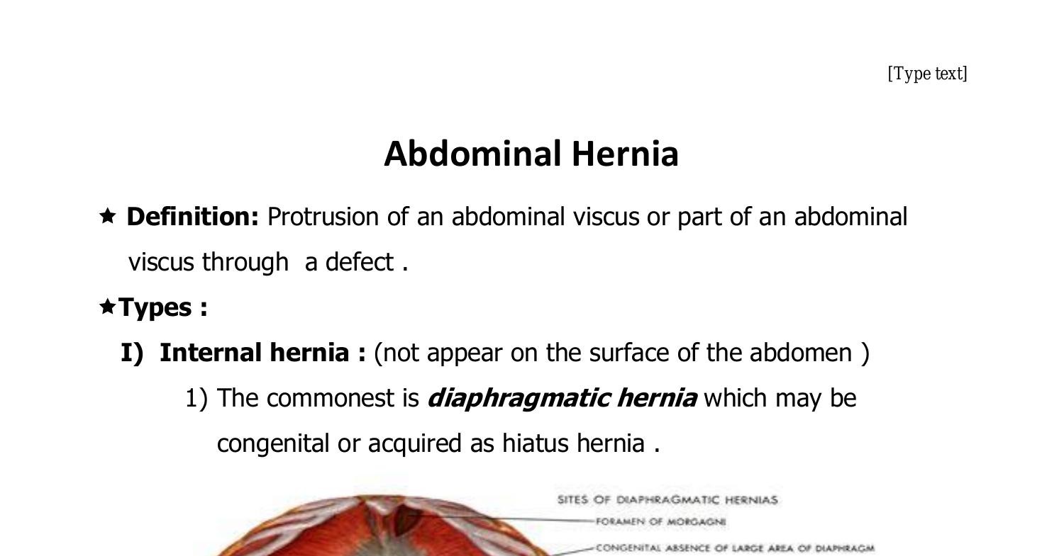 Hernia part 1.doc | DocDroid