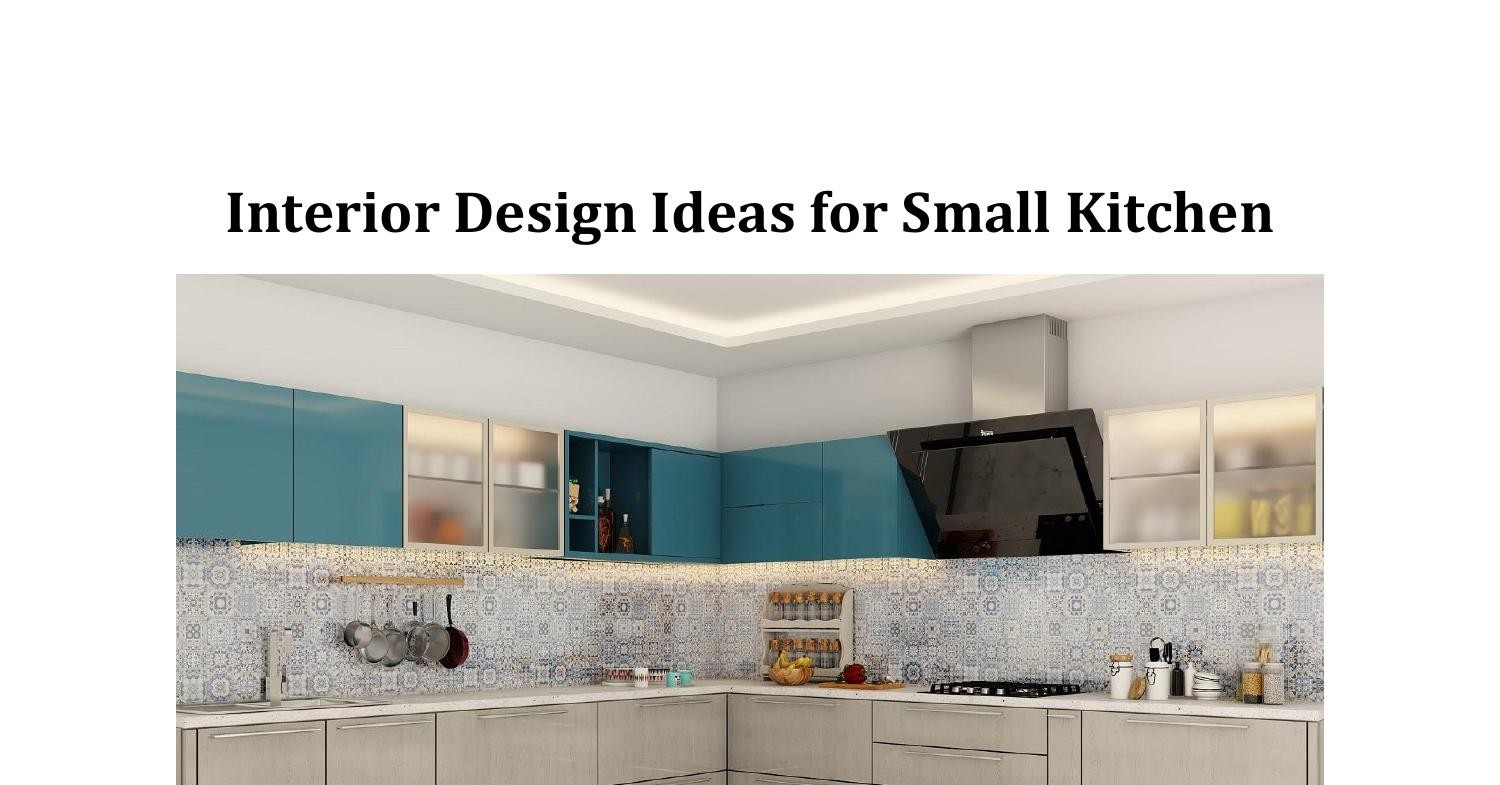 Interior Design Ideas for Small Kitchen.pdf  DocDroid