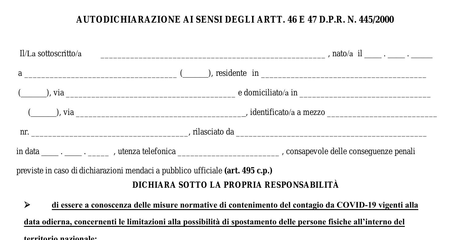 Modello autocertificazione.pdf DocDroid