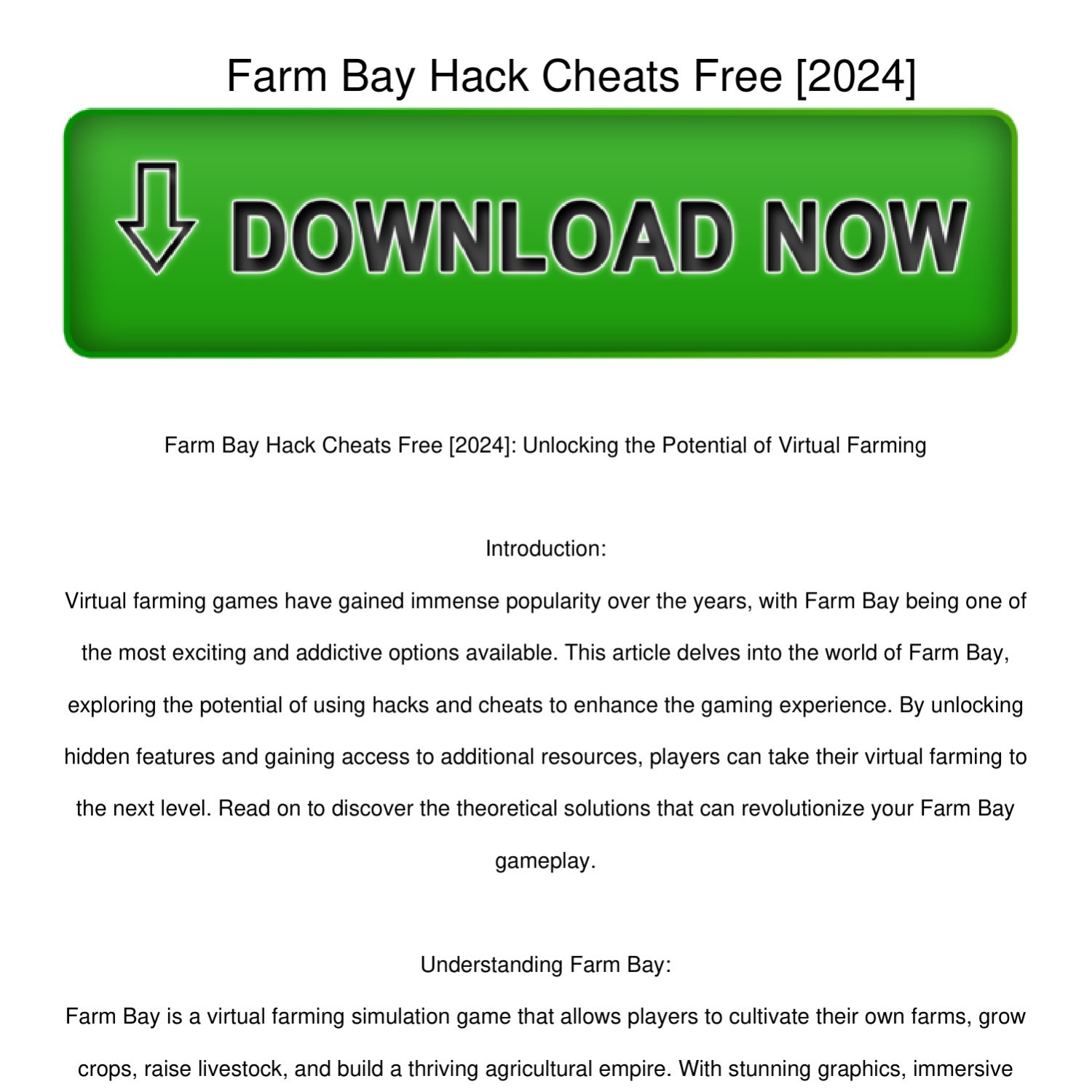 Farm-Bay-Hack-Cheats-Free-[2024].pdf | DocDroid