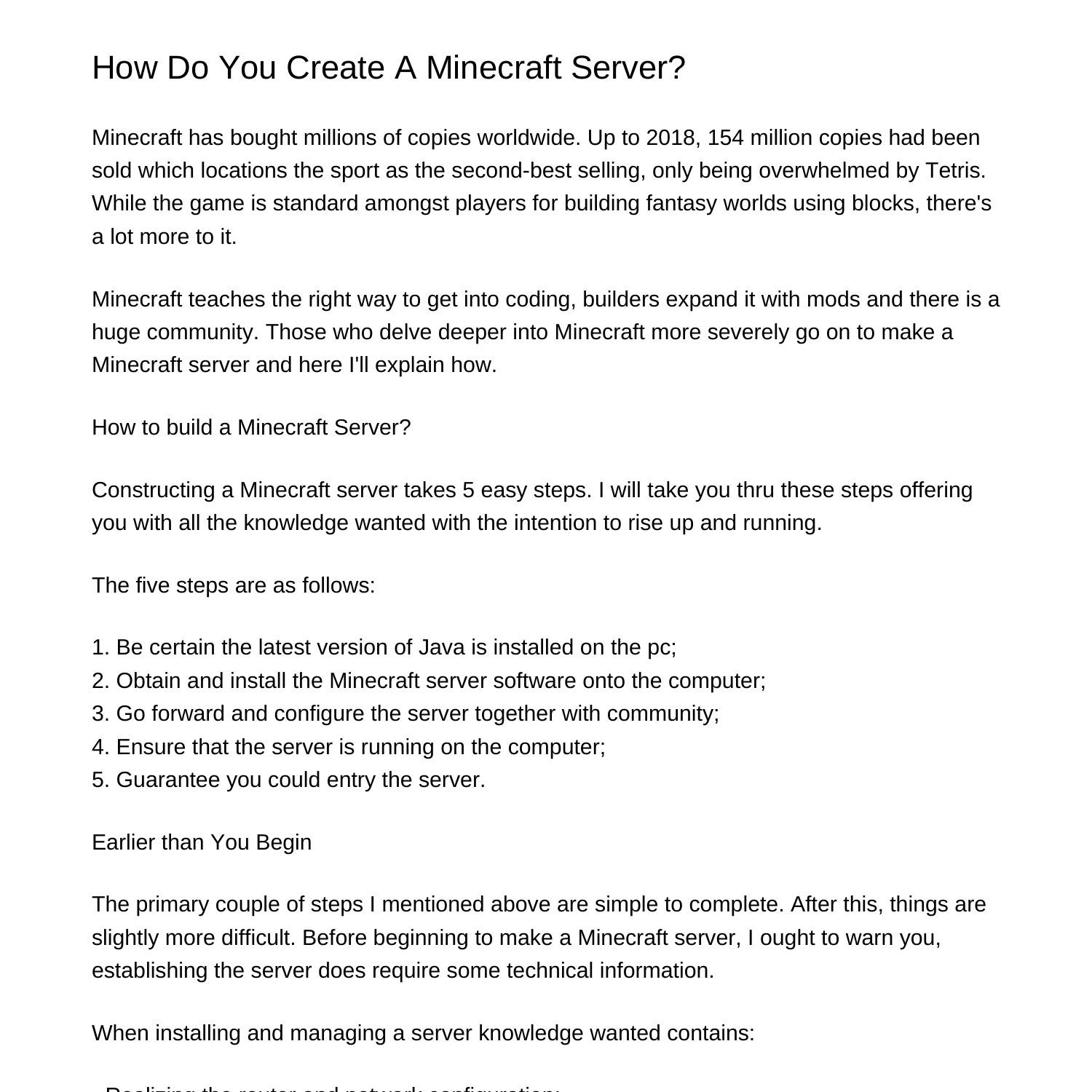 how-to-make-a-minecraft-serverayagv-pdf-pdf-docdroid