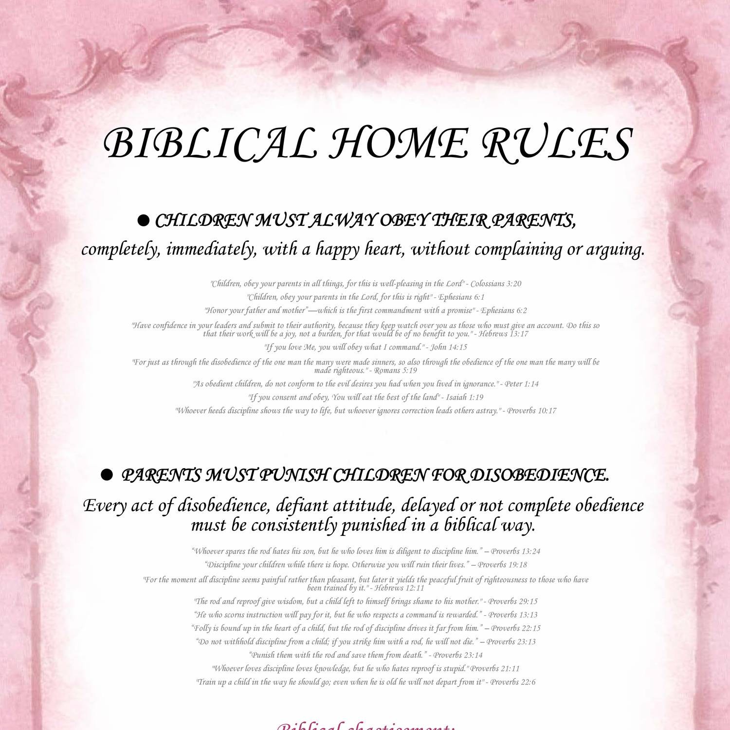 guidelines for christian