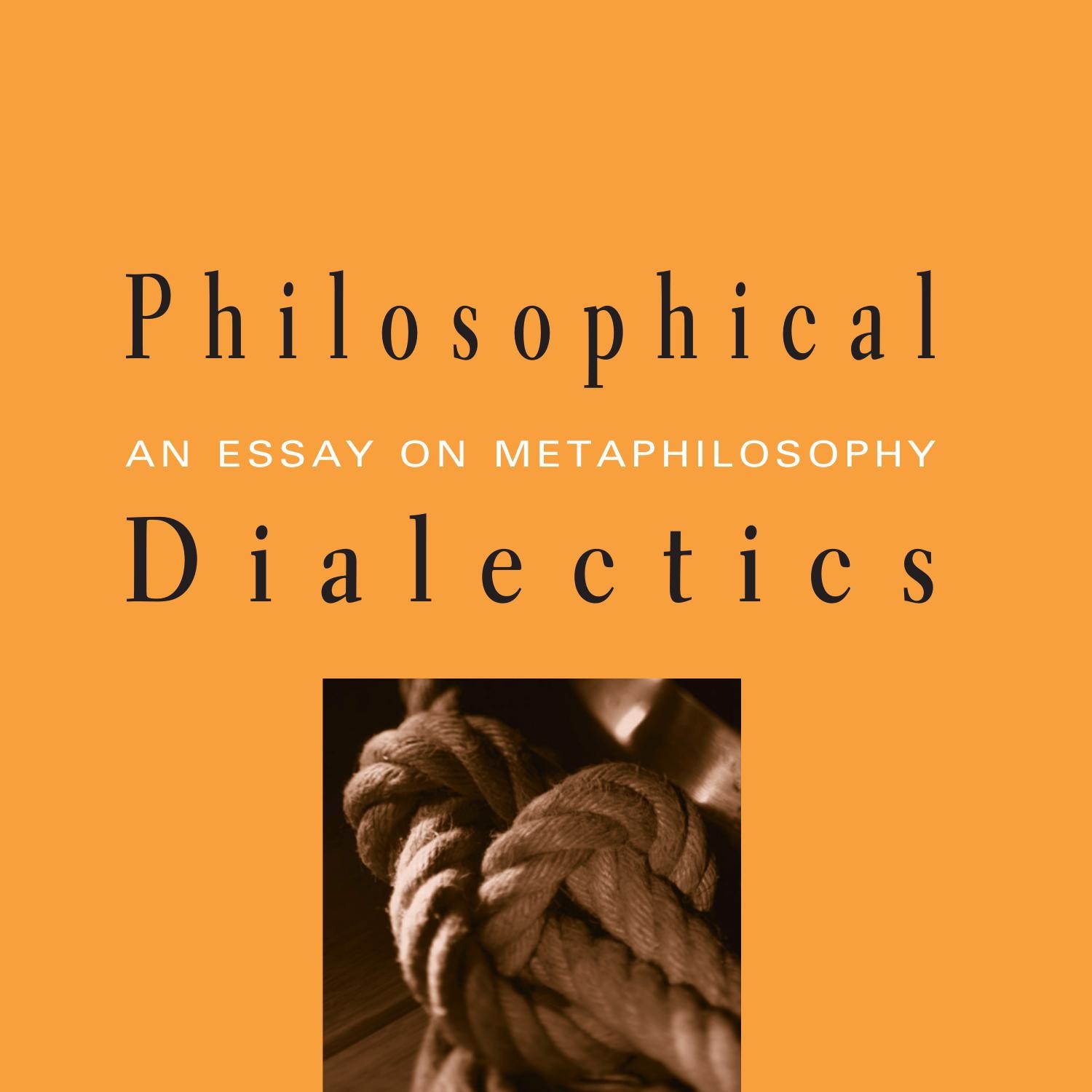 essay about dialectics