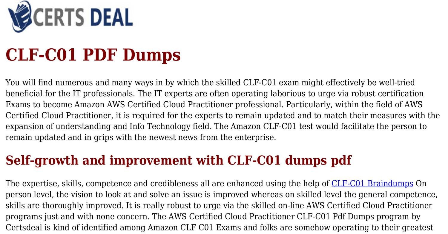 CLF-C01 Übungsmaterialien