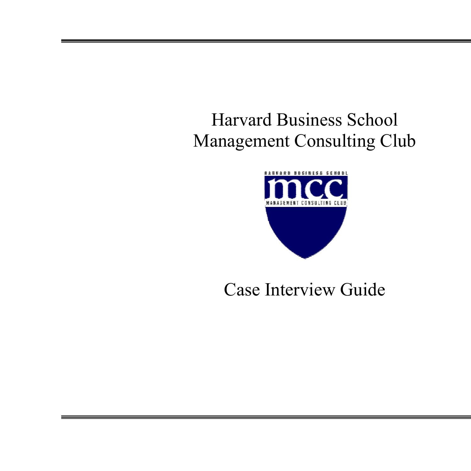 case study harvard pdf