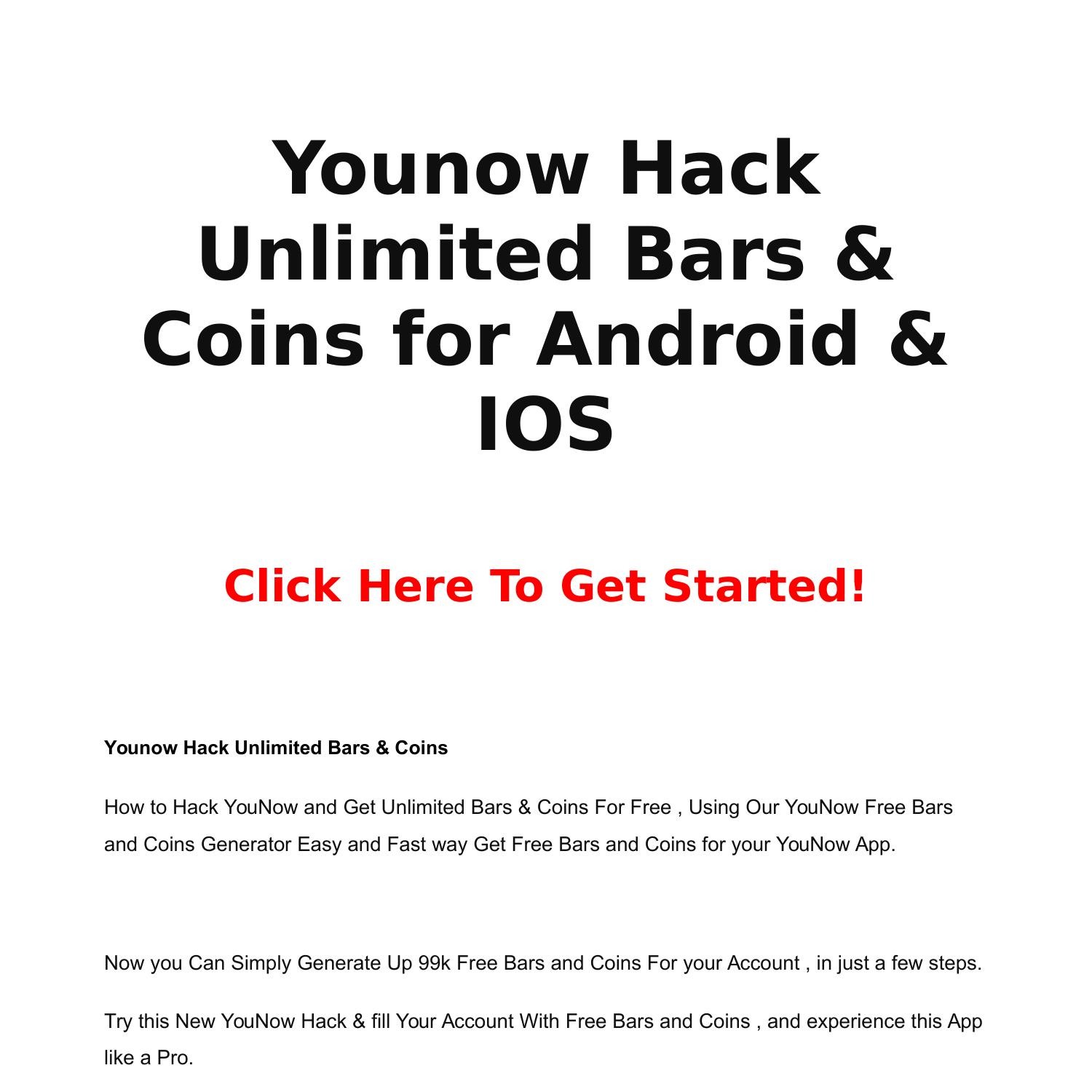 List 101+ Pictures how to get bars on younow Superb