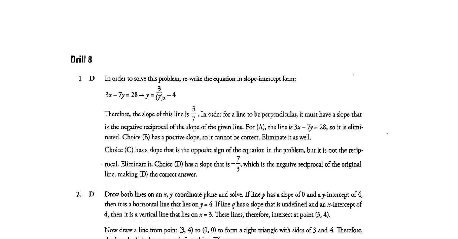act math practice test with answers and explanations pdf