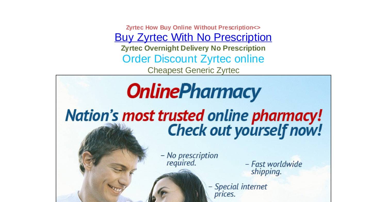 Zyrtec online