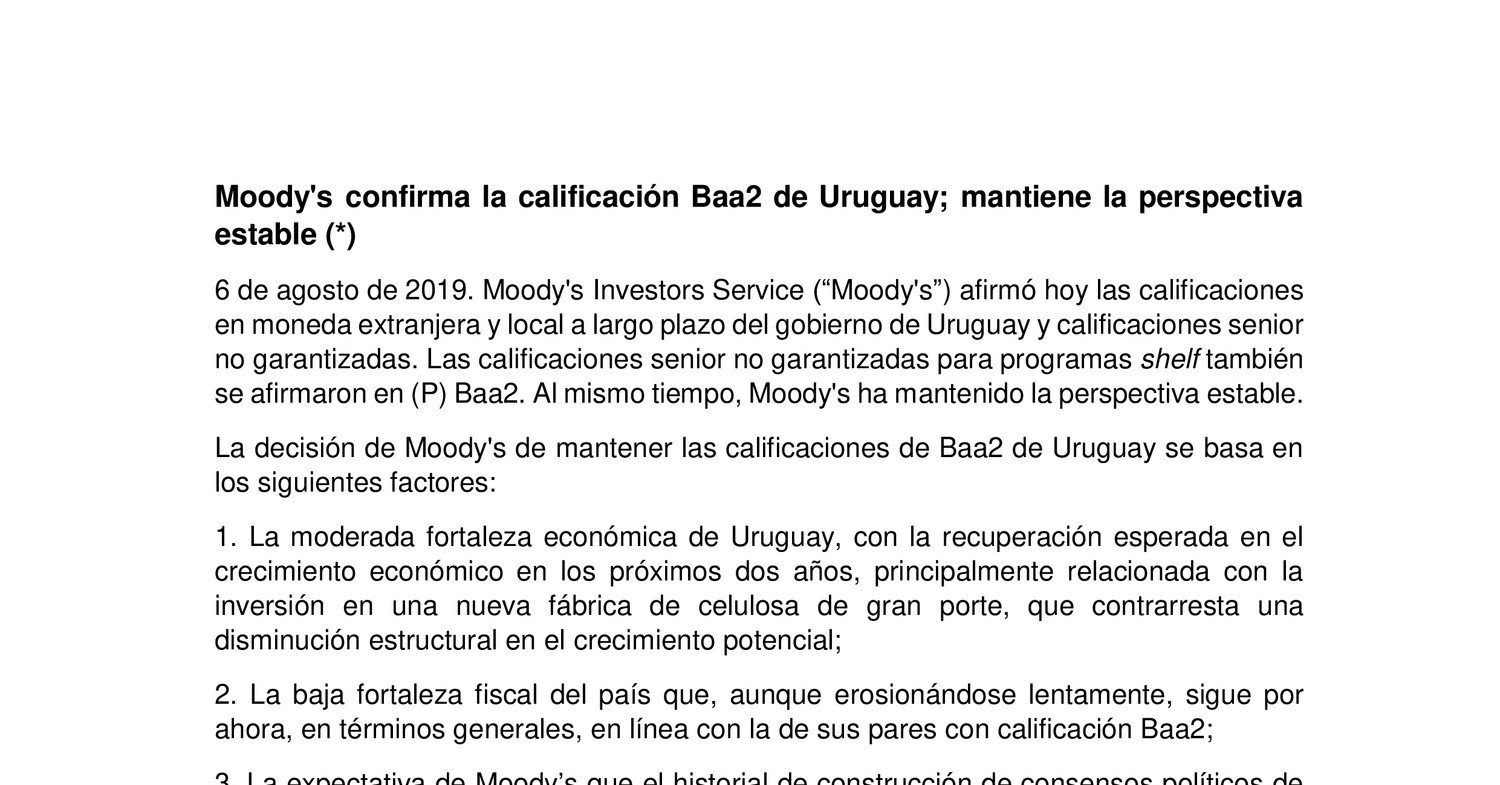 Moodys Traduccion Pr Espanol 06 08 19 Pdf Docdroid