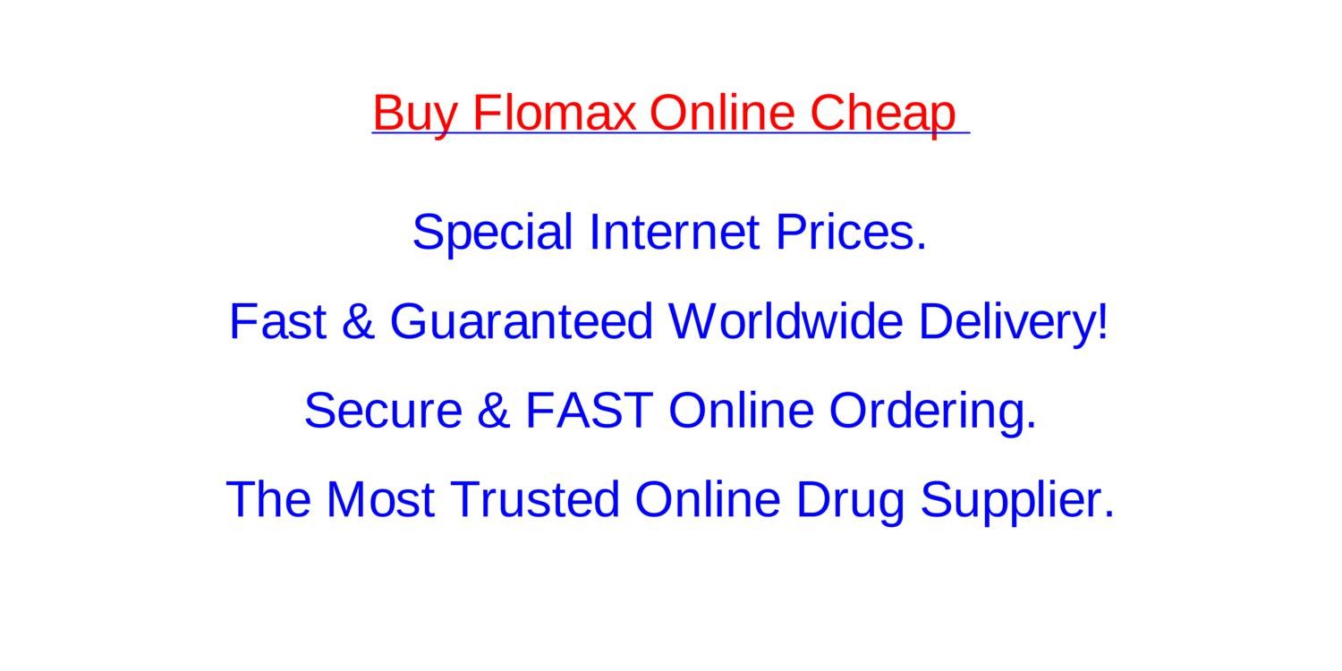 Buy flomax online