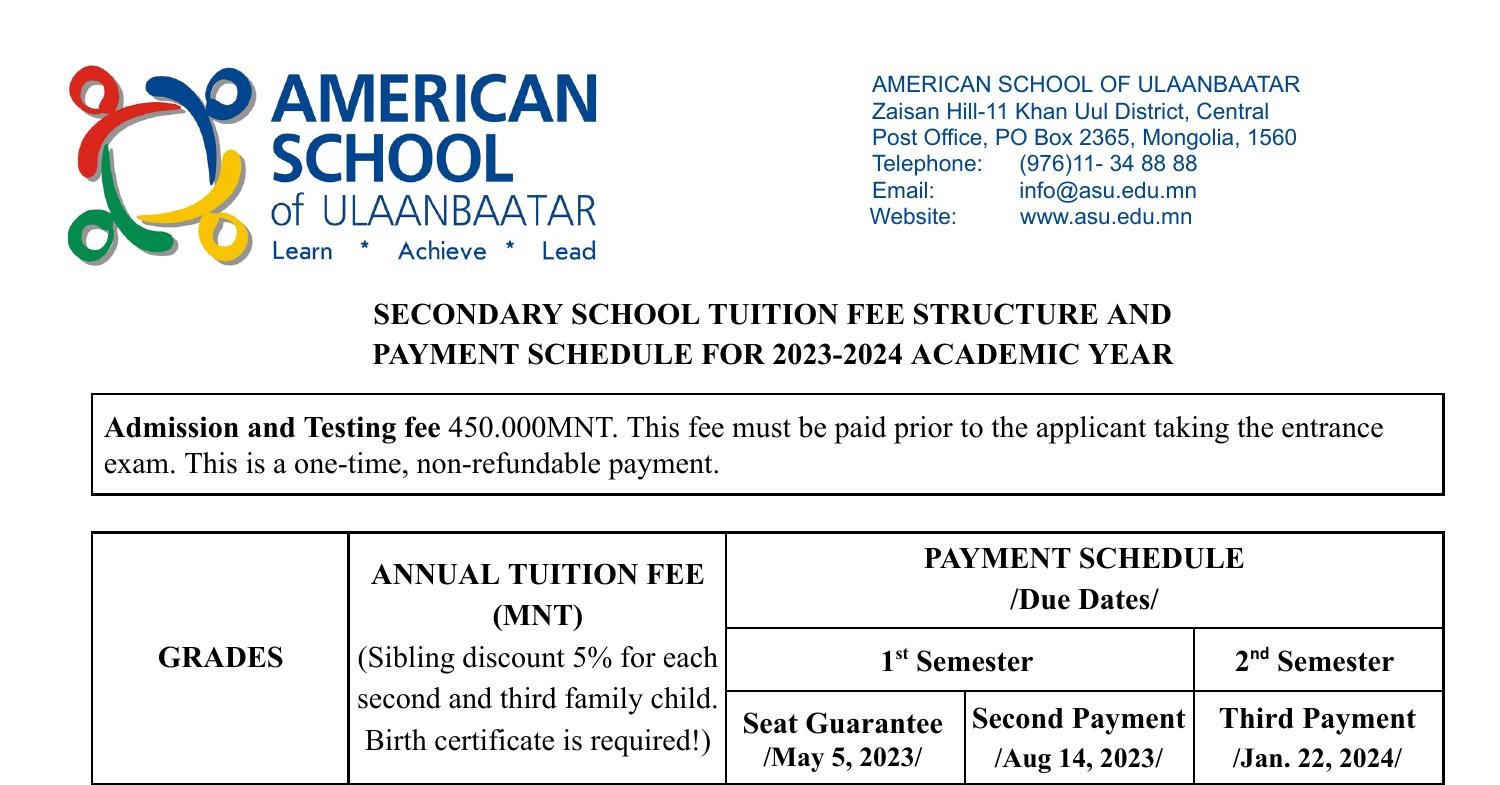 Ss Tuition Fee 2023 2024 Eng Pdf 