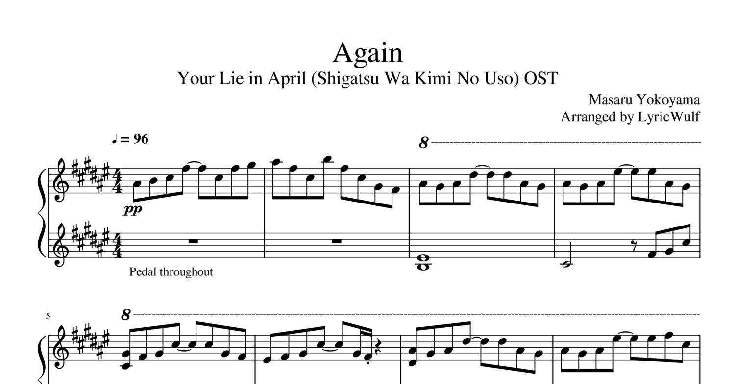 Shigatsu wa Kimi no Uso PDF