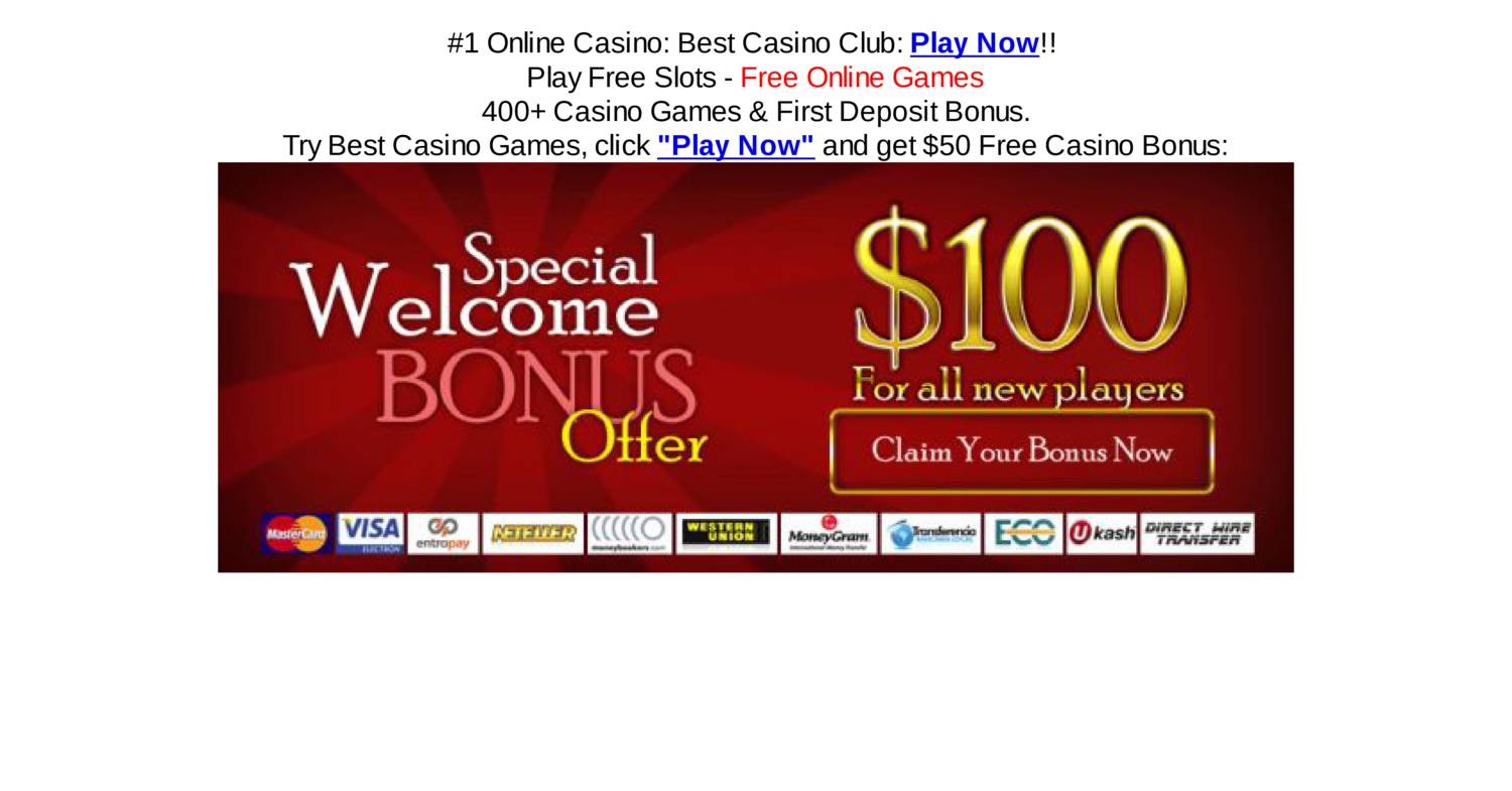 Online Casino Joining Offers