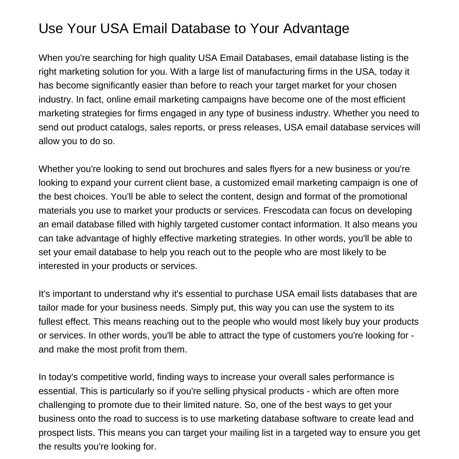 use-your-usa-email-database-to-your-advantagecybyj-pdf-pdf-docdroid