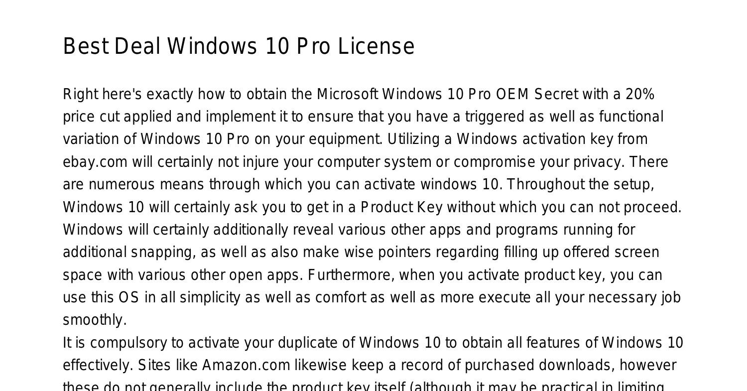 Best Buy Windows 10 Pro Activation Keyozsdx.pdf.pdf  DocDroid