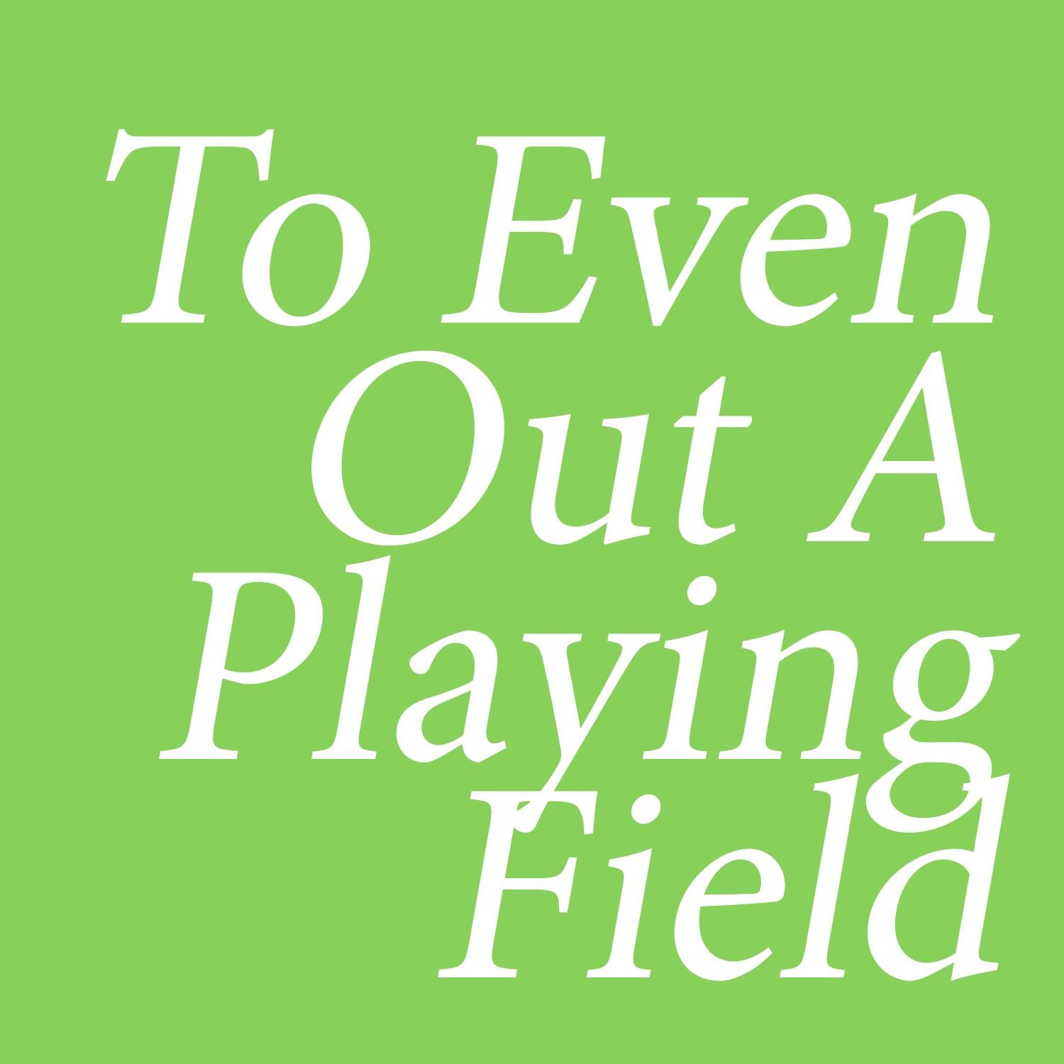 to-even-out-a-playing-field-pdf-docdroid