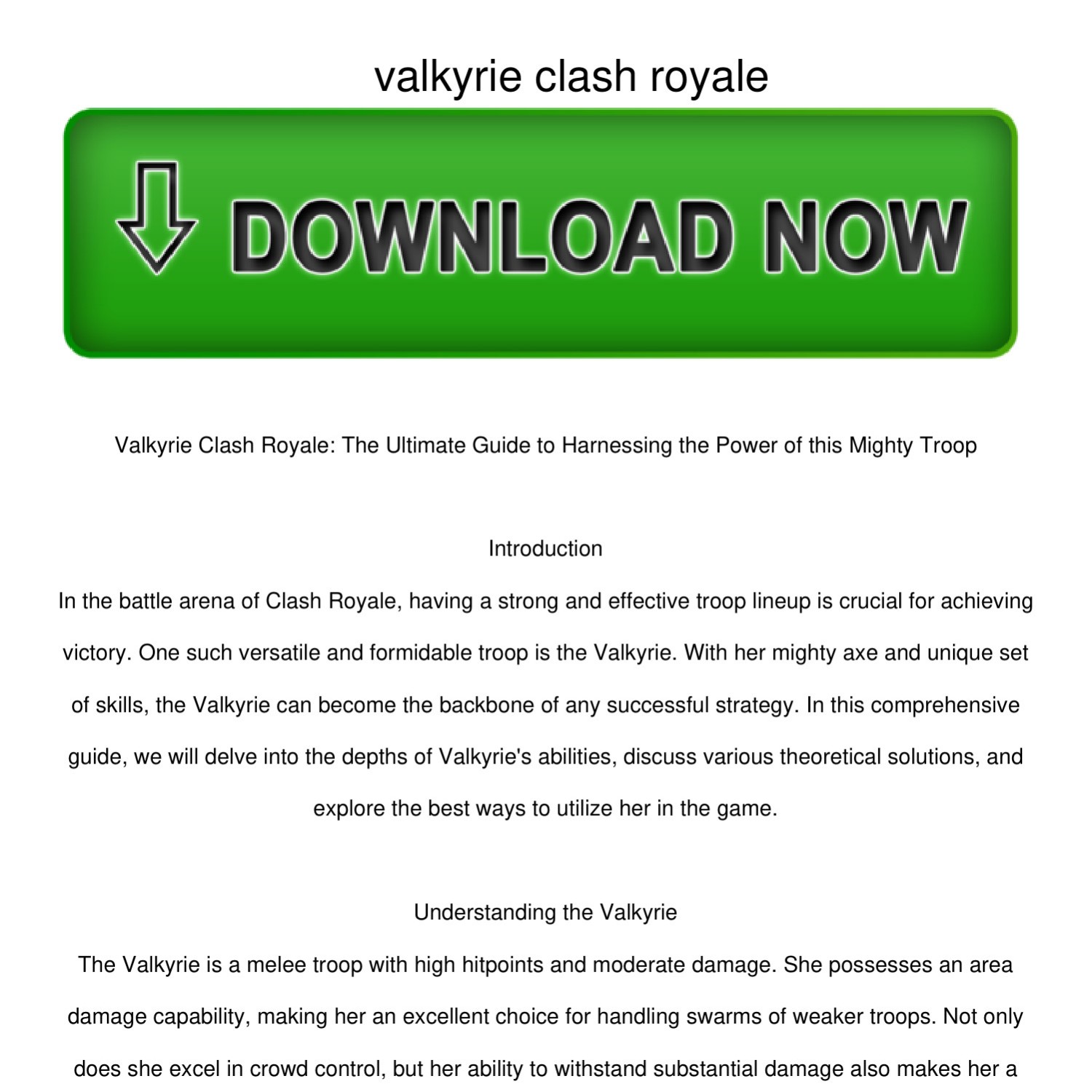 valkyrie-clash-royale.pdf | DocDroid