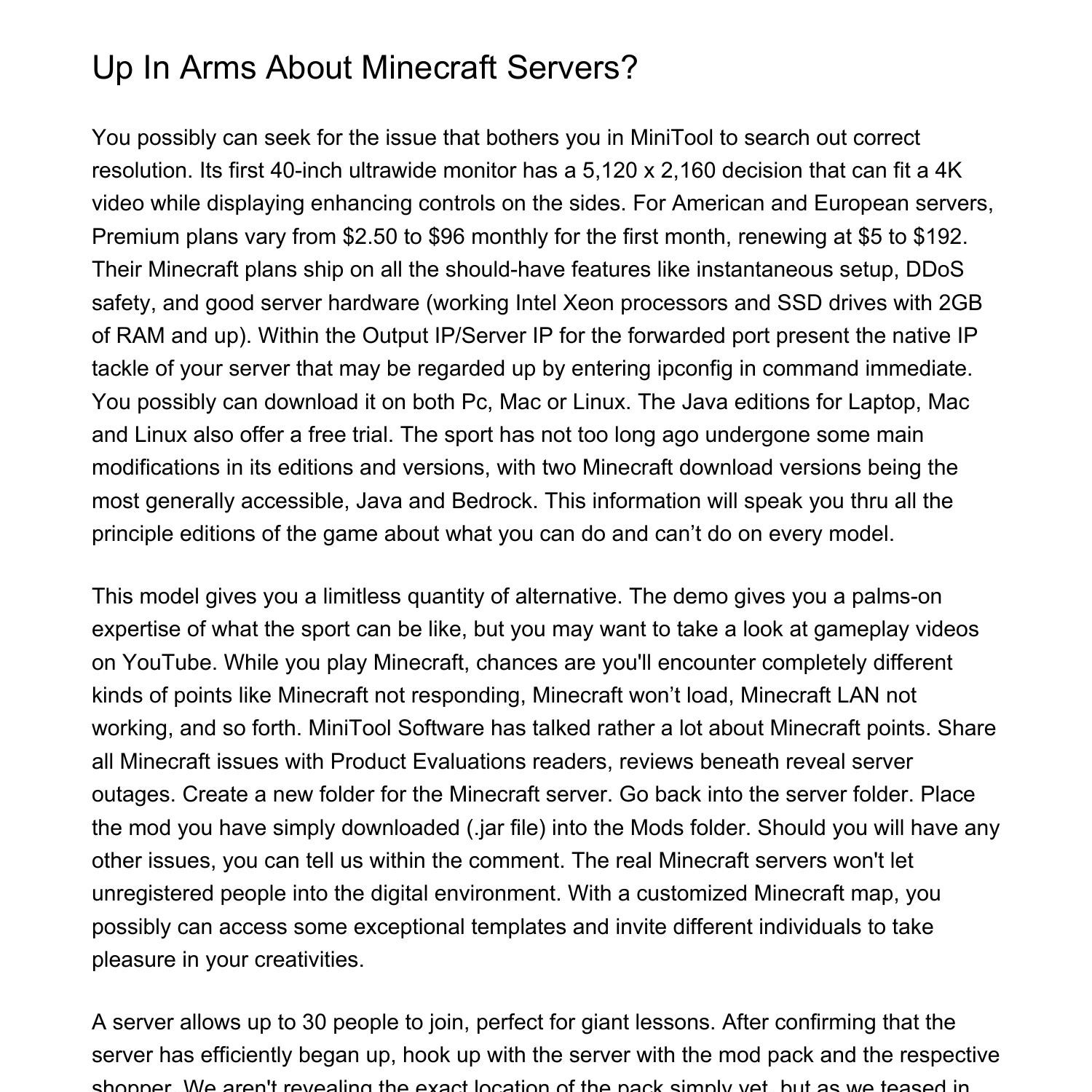 up-in-arms-about-minecraft-serversleklg-pdf-pdf-docdroid