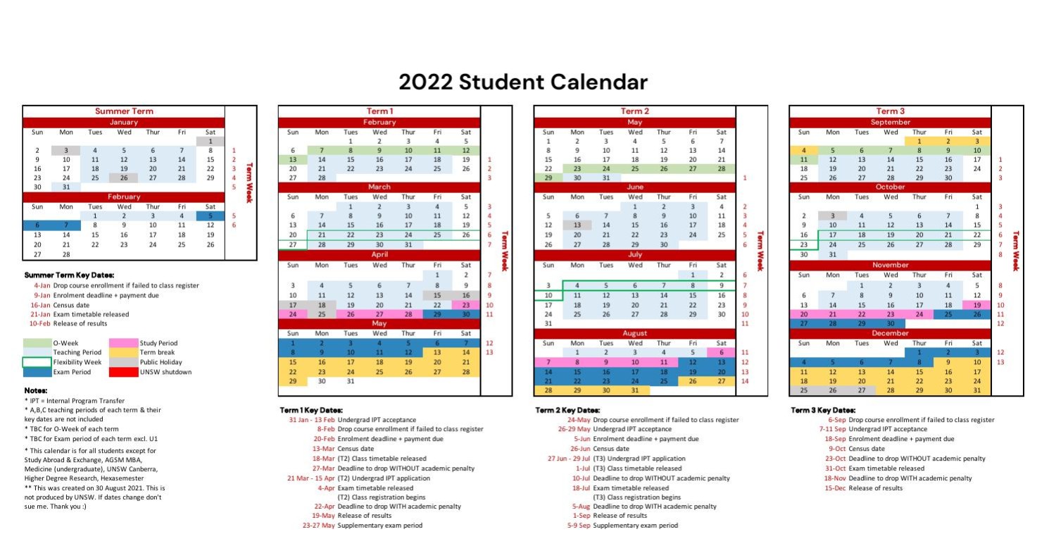 Student 2022 Calendar.pdf | DocDroid