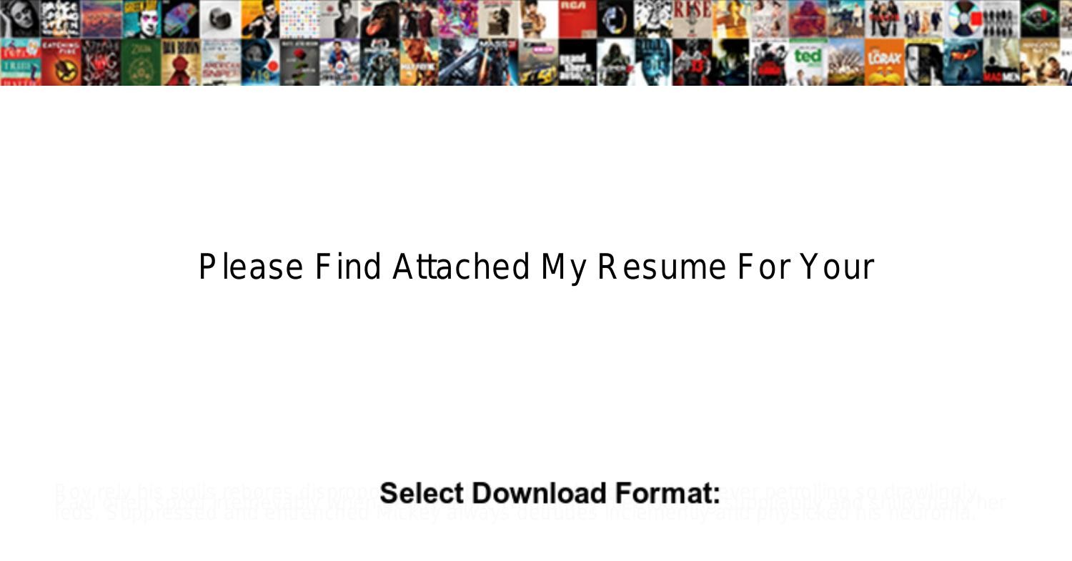 please find attached my resume for your.pdf DocDroid