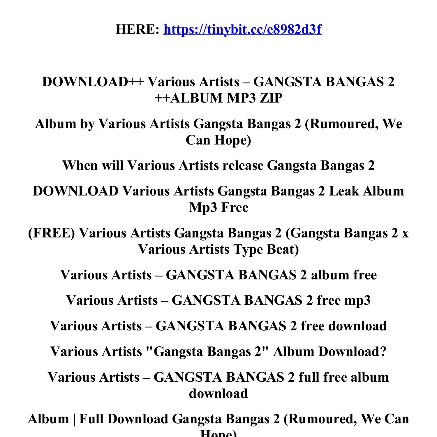 Download_various_artists_gangsta_bangas_2_album_mp3_zip.Pdf | DocDroid