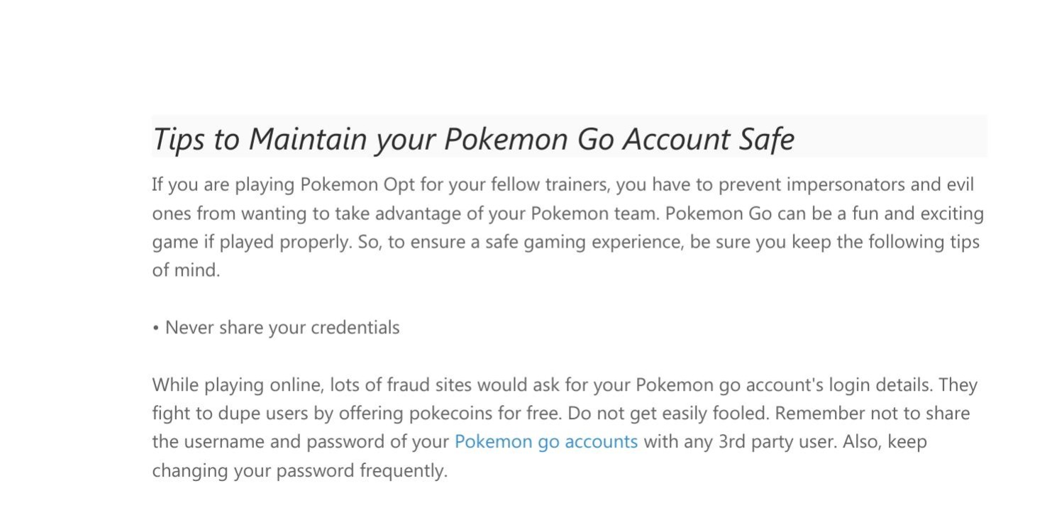 Pokemon GO Users Are Having Problems Logging In with Trainer's