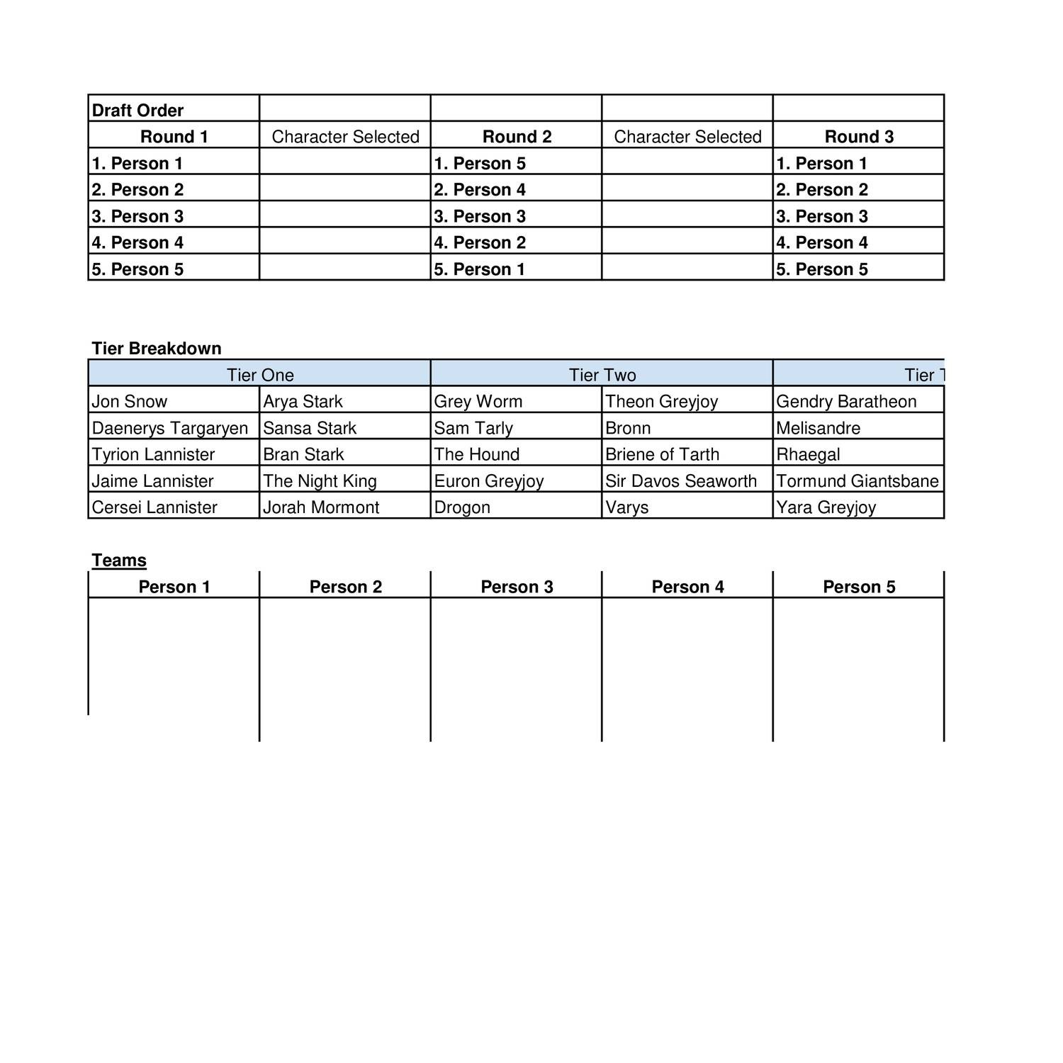 GOT Survivor Pool Template.xlsx | DocDroid