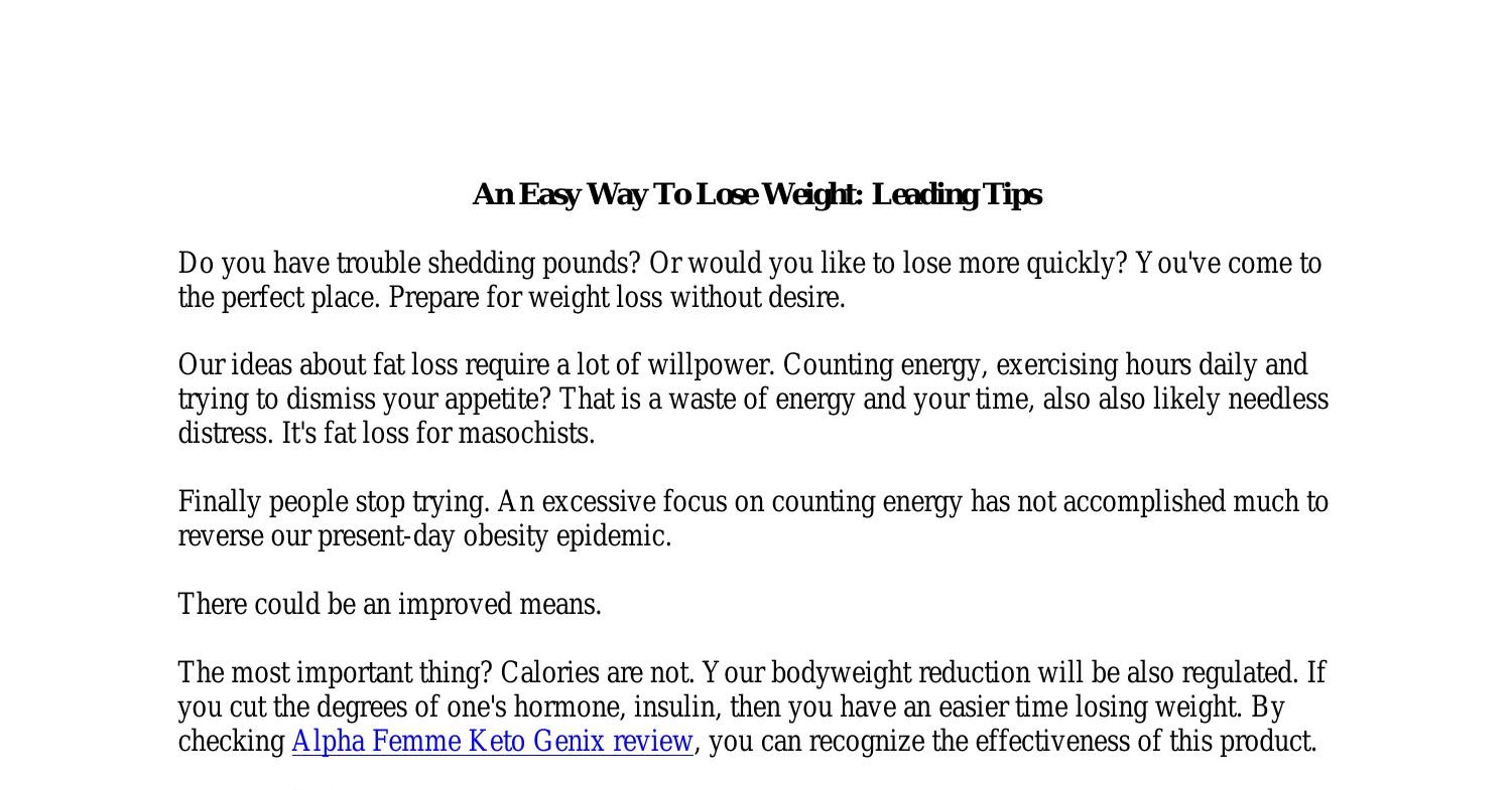 an-easy-way-to-lose-weight-pdf-docdroid