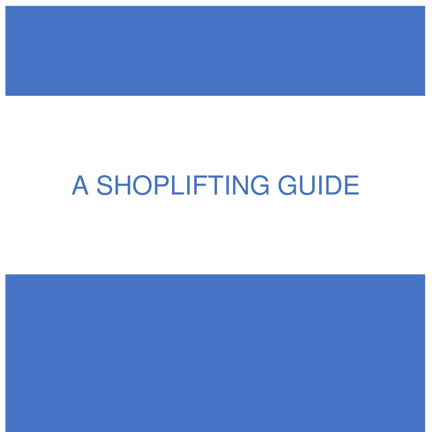 A Shoplifting Guide.docx DocDroid