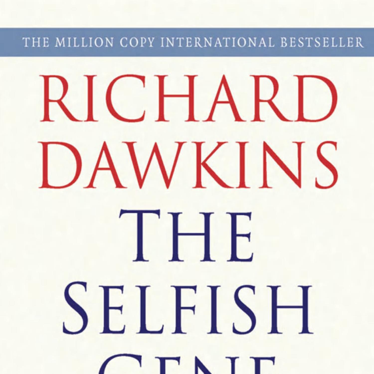 the selfish gene