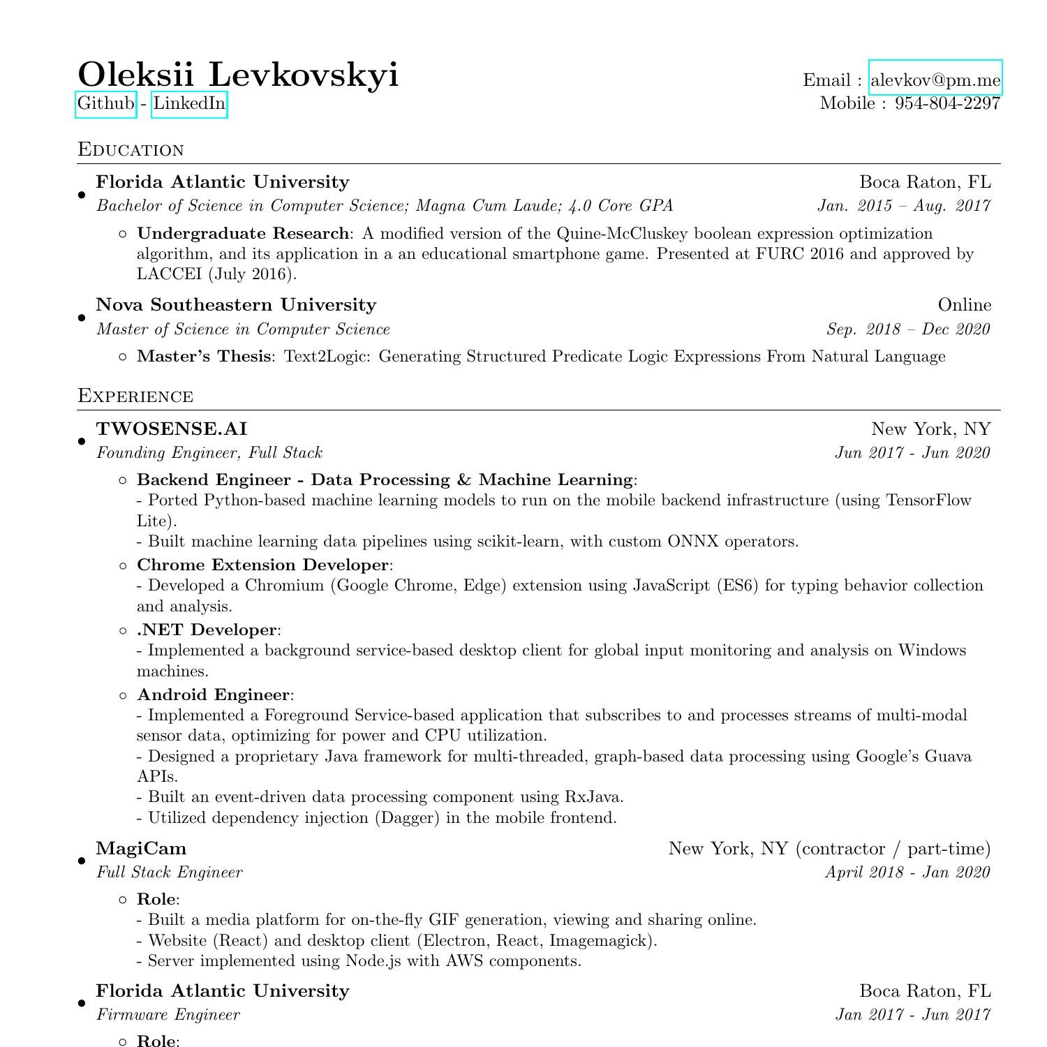 swe_resume.pdf DocDroid