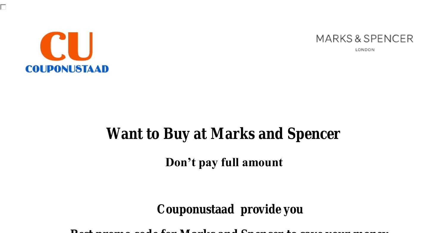 marks-and-spencers-coupon-code-pptx-docdroid