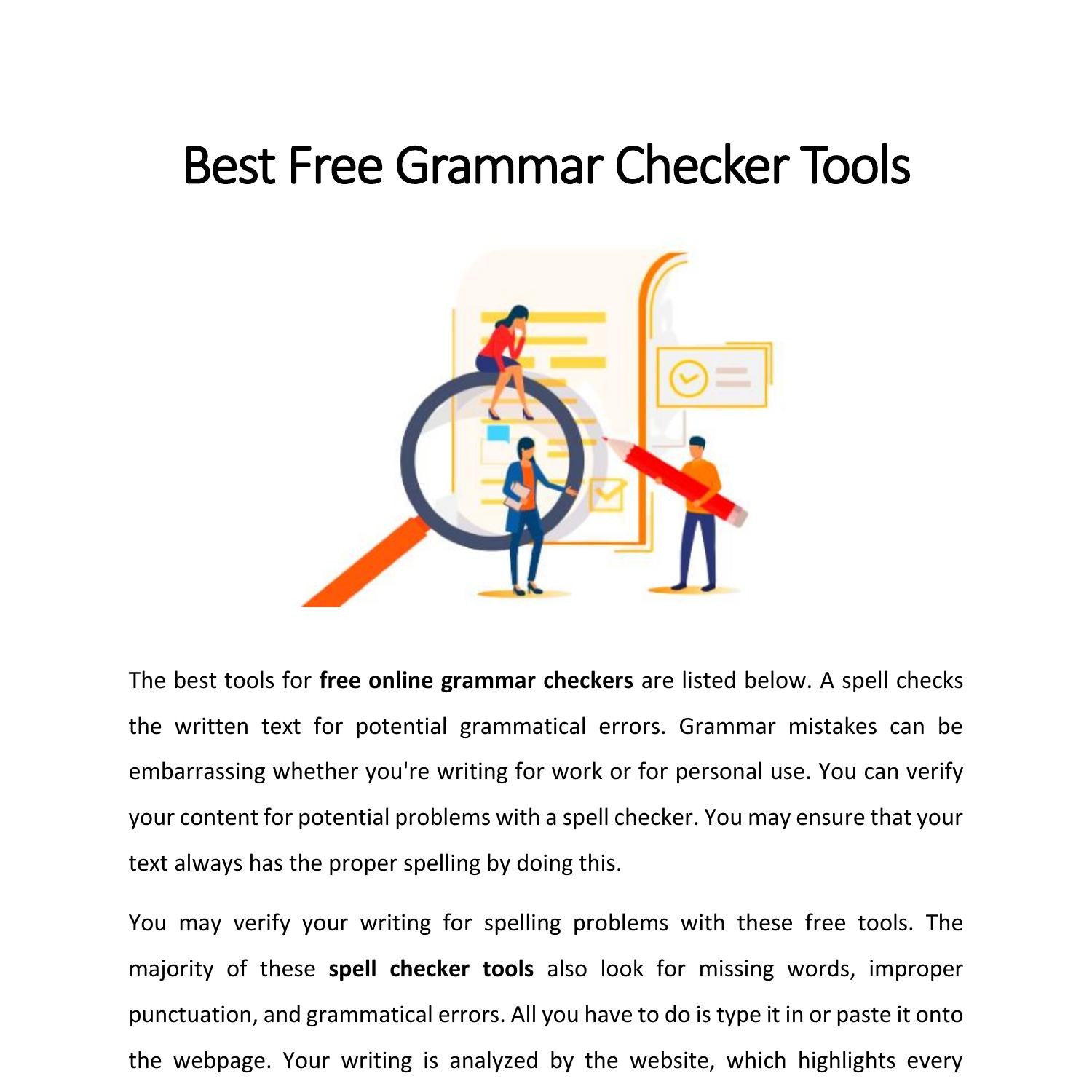 best free grammar checker