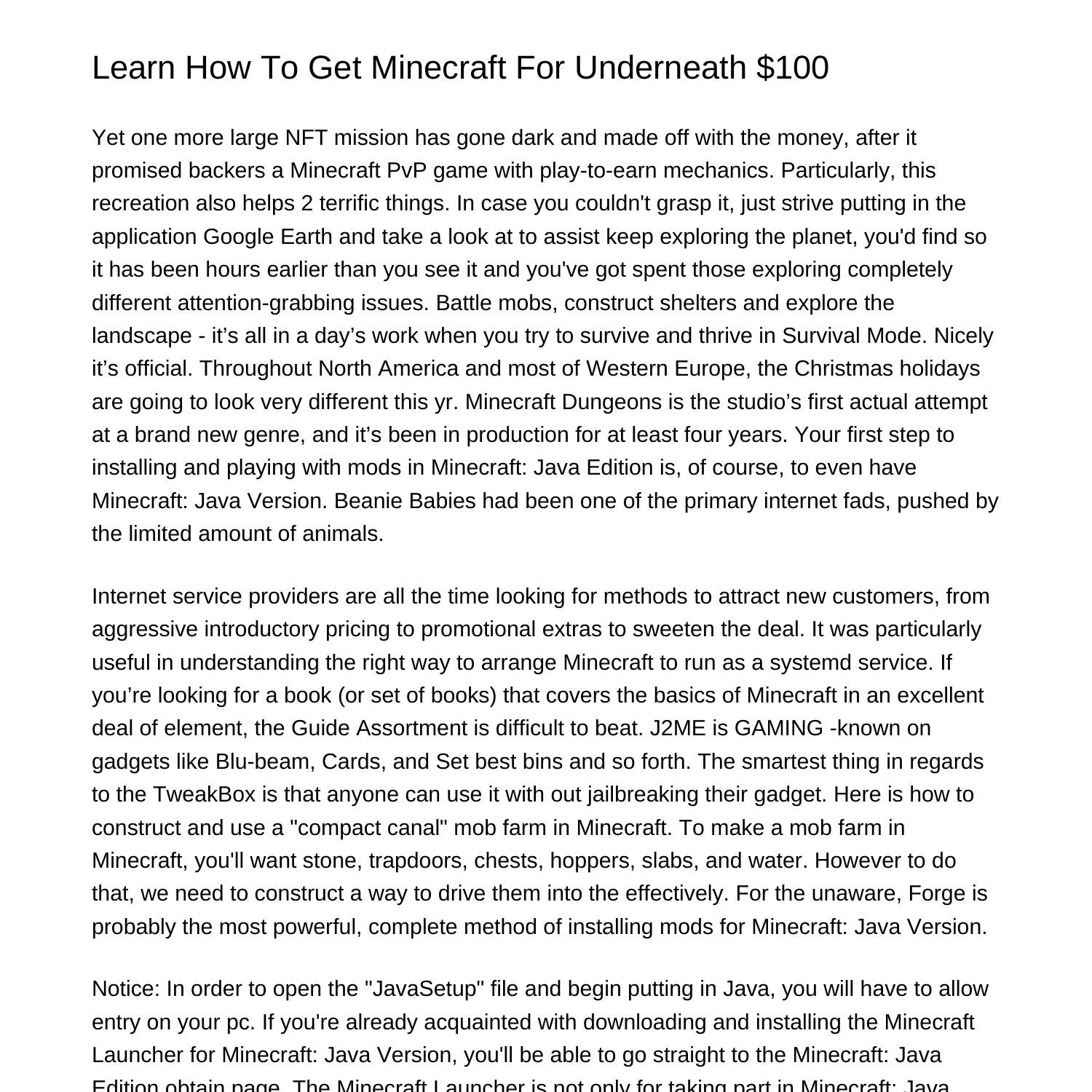 methods-to-get-minecraft-for-beneath-100curng-pdf-pdf-docdroid