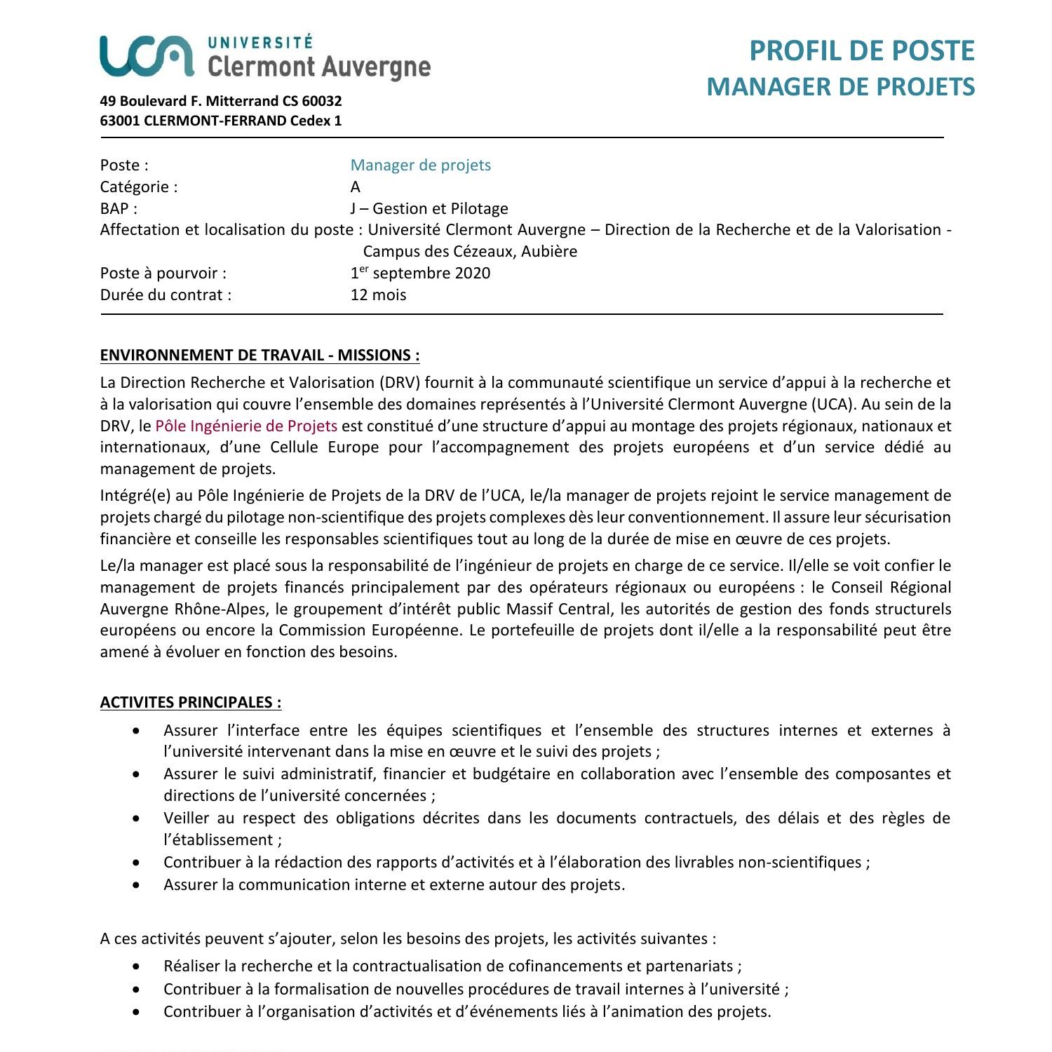 Fiche de poste_manager de projets_2020.pdf  DocDroid