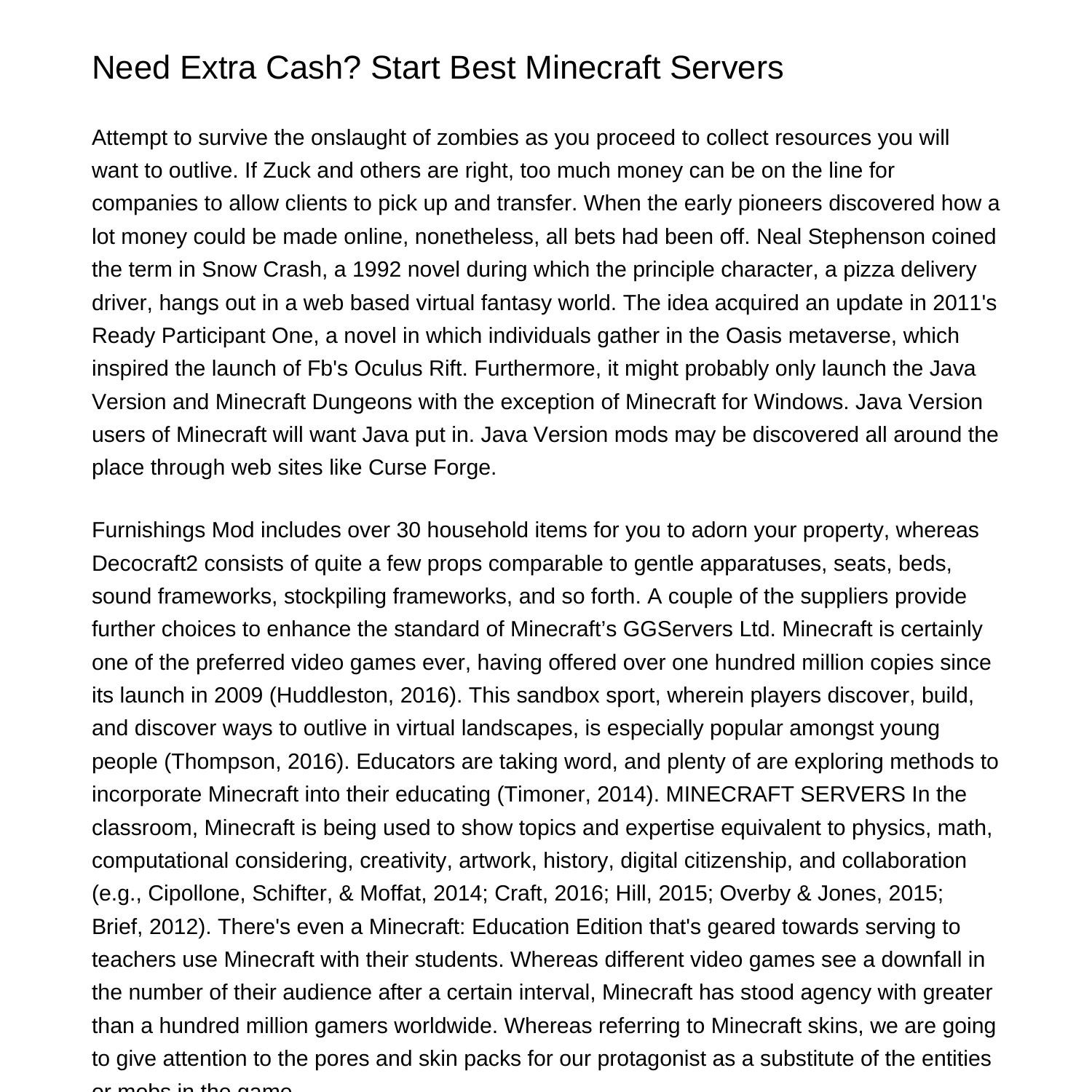 need-extra-money-begin-best-minecraft-serverstysad-pdf-pdf-docdroid